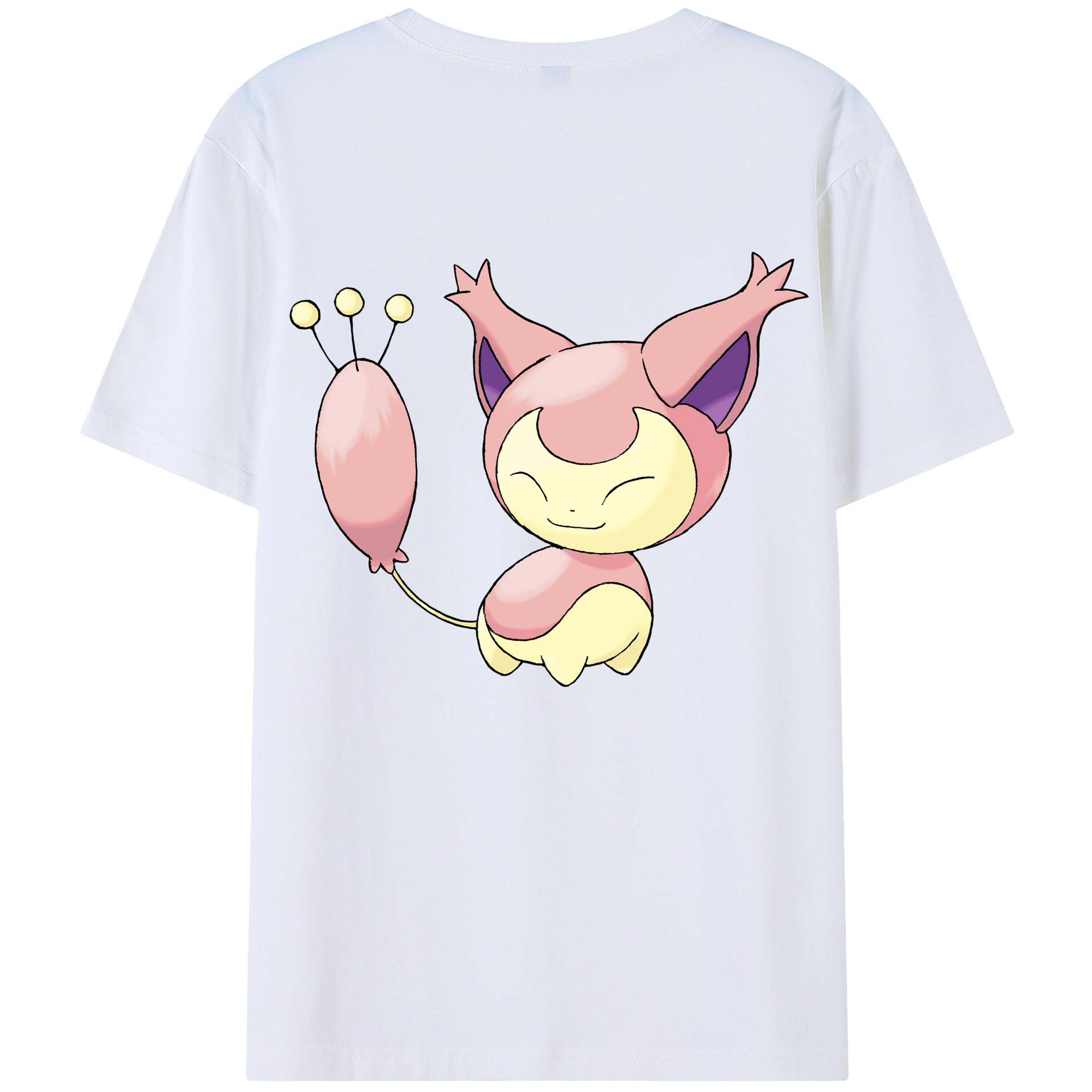 （画像用） ポケットモンスター Pokémon 綿100％半袖Tシャツ（背面プリント）