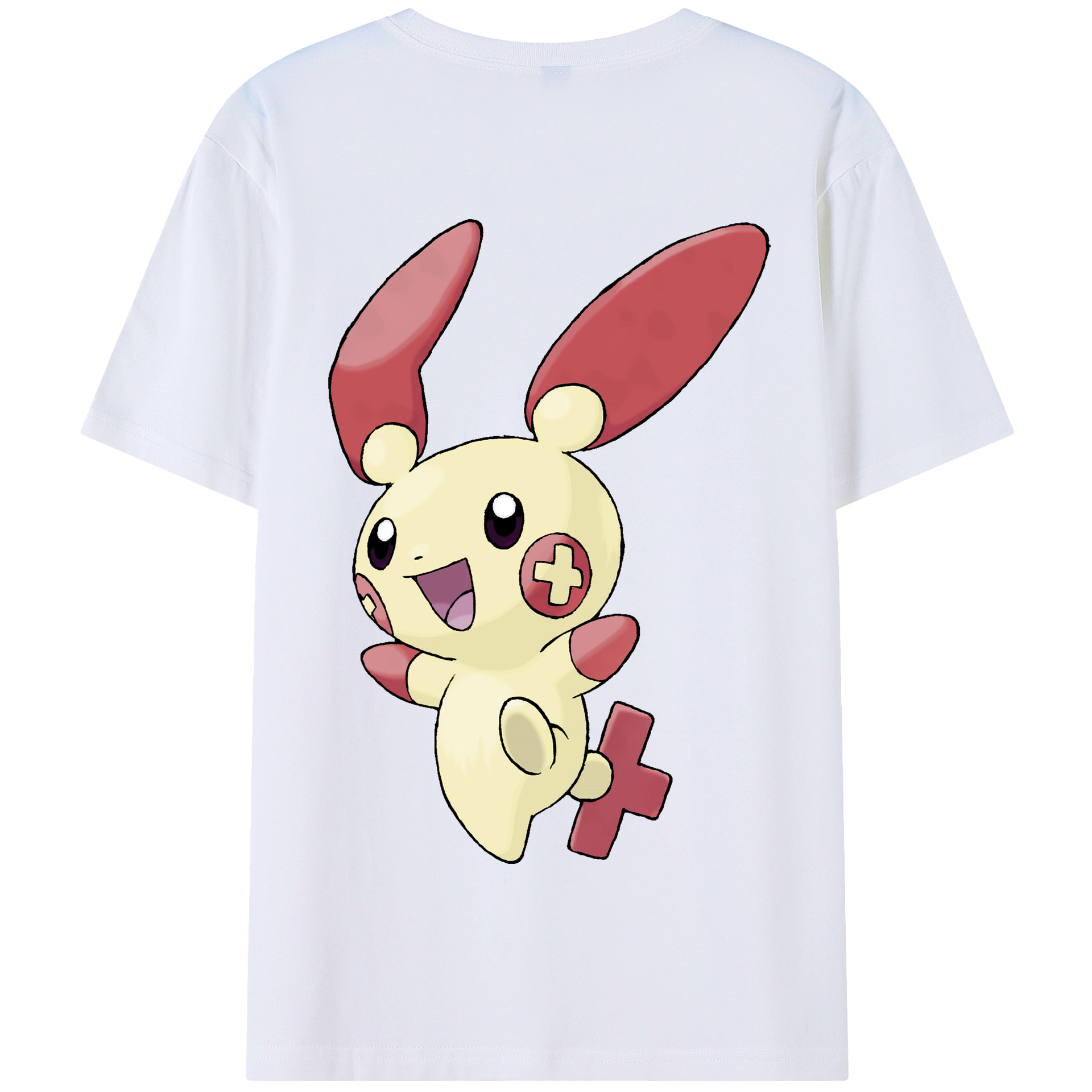 （画像用） ポケットモンスター Pokémon 綿100％半袖Tシャツ（背面プリント）