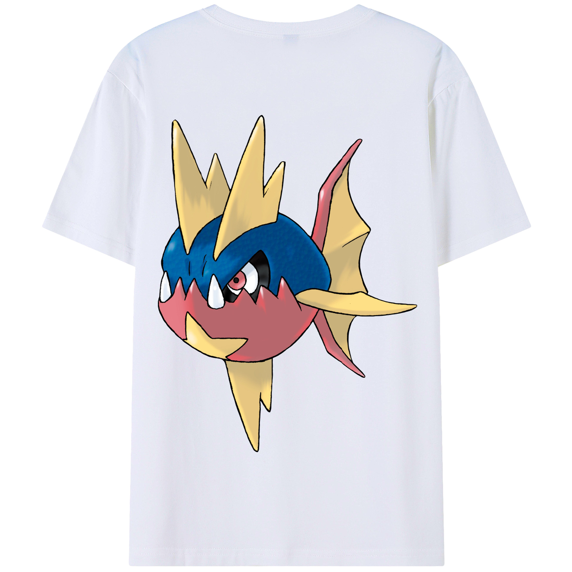 （画像用） ポケットモンスター Pokémon 綿100％半袖Tシャツ（背面プリント）
