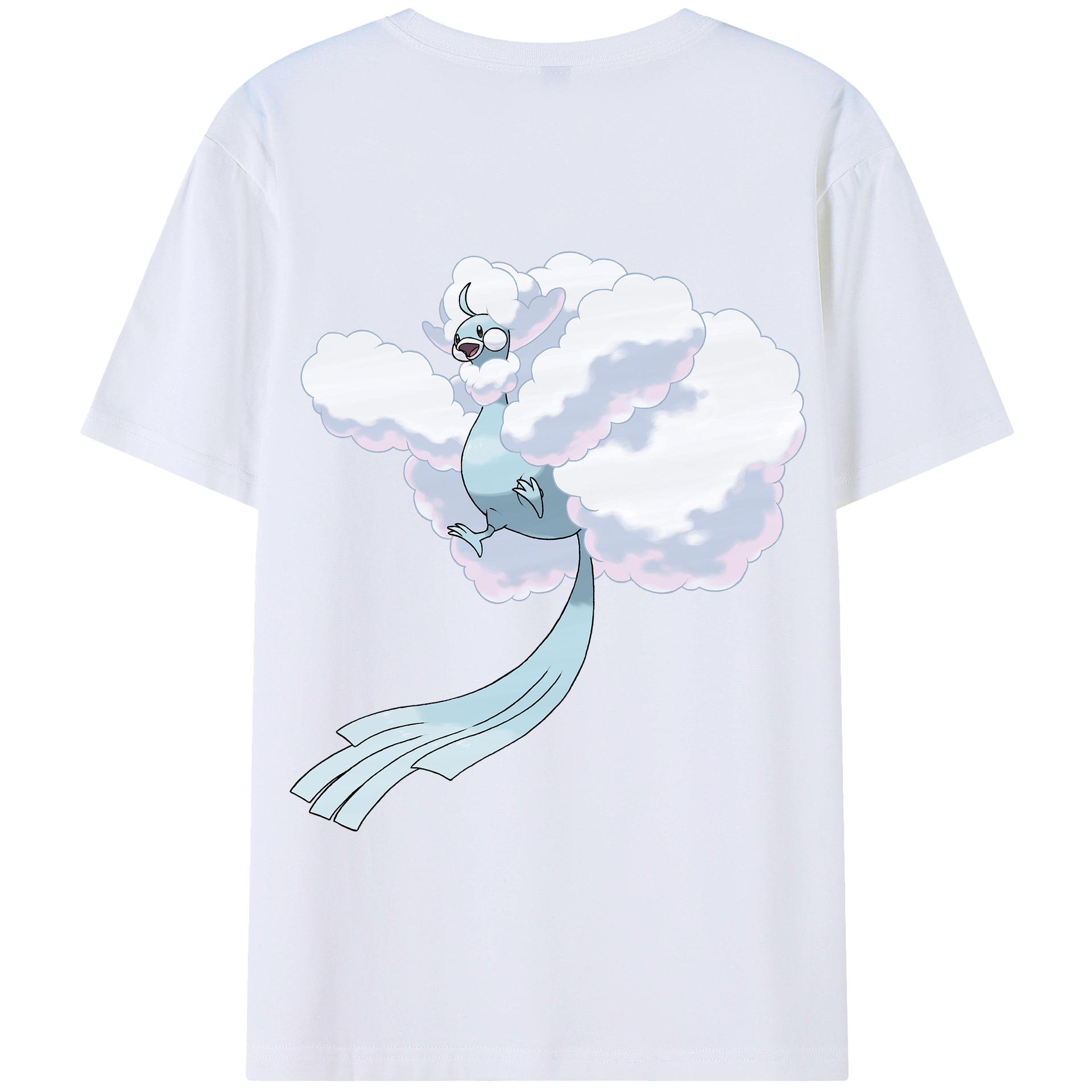 （画像用） ポケットモンスター Pokémon 綿100％半袖Tシャツ（背面プリント）