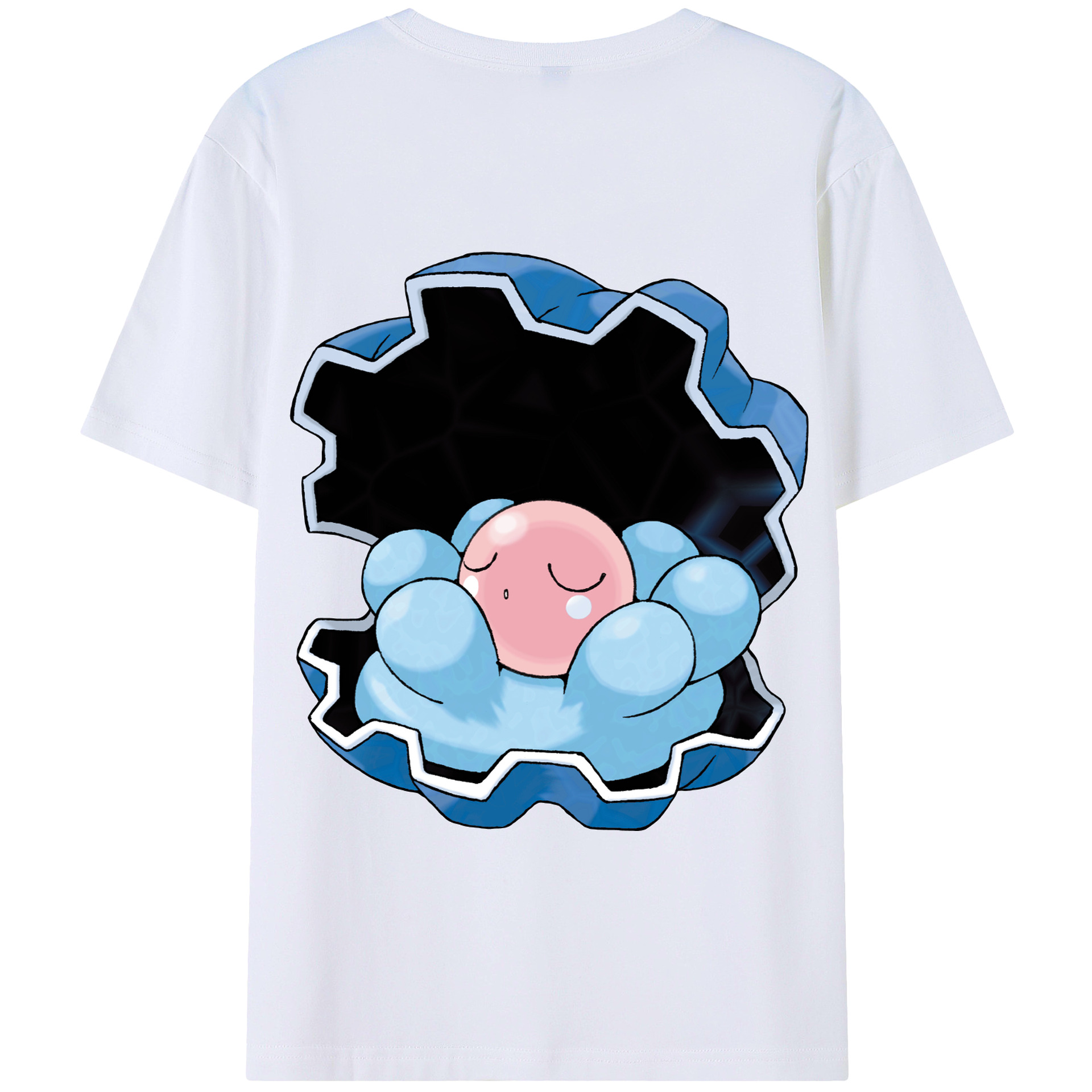 （画像用） ポケットモンスター Pokémon 綿100％半袖Tシャツ（背面プリント）