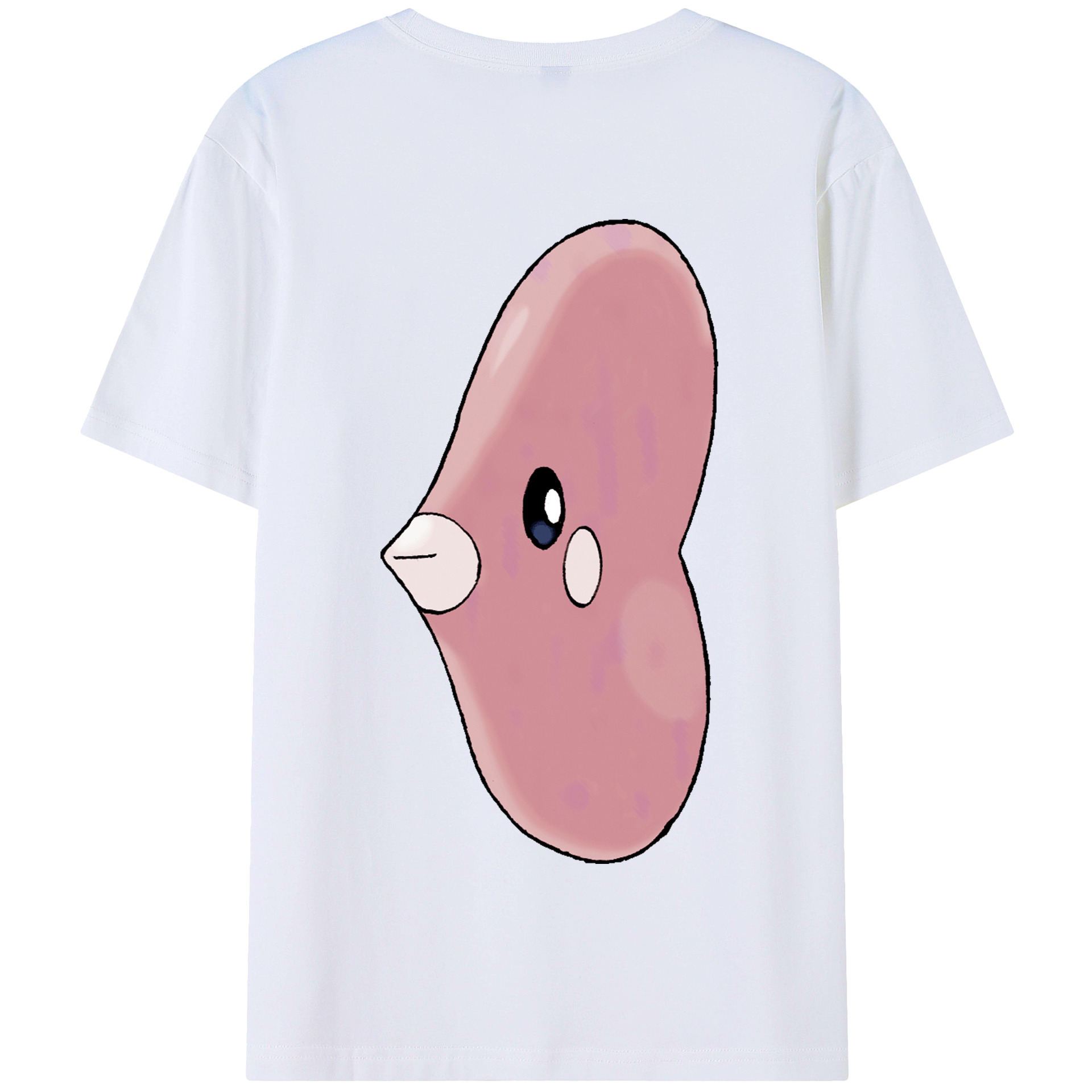 （画像用） ポケットモンスター Pokémon 綿100％半袖Tシャツ（背面プリント）