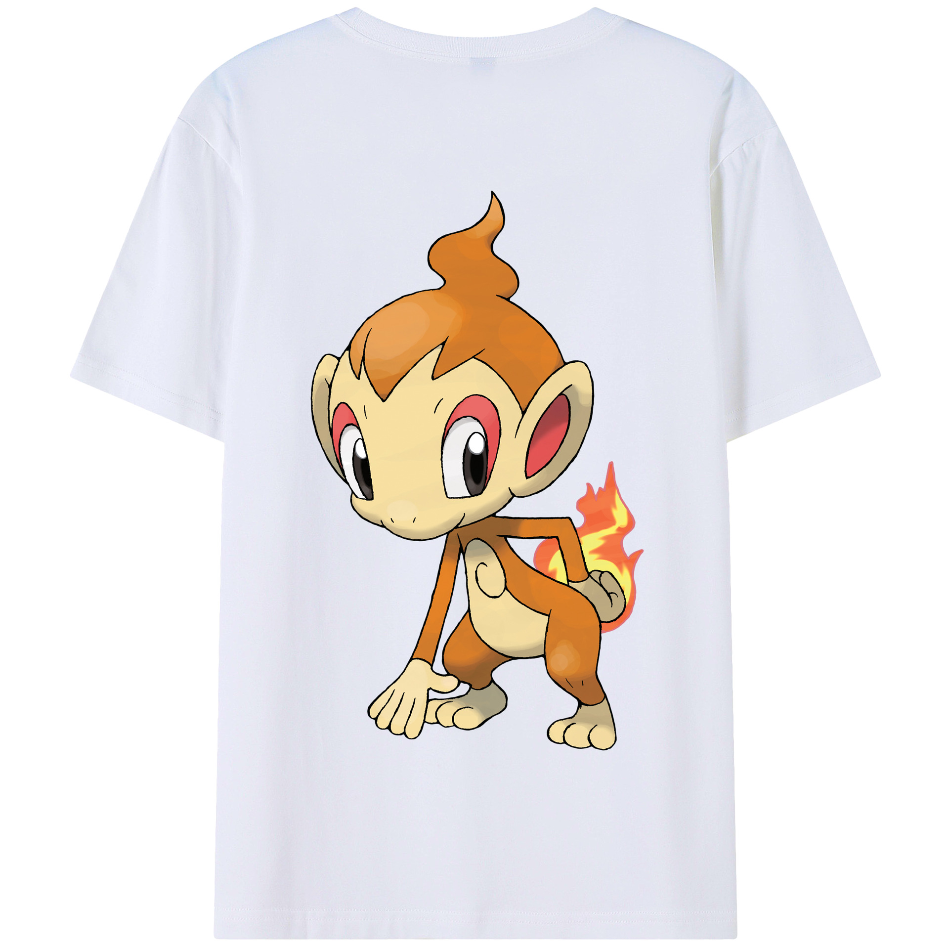 （画像用） ポケットモンスター Pokémon 綿100％半袖Tシャツ（背面プリント）