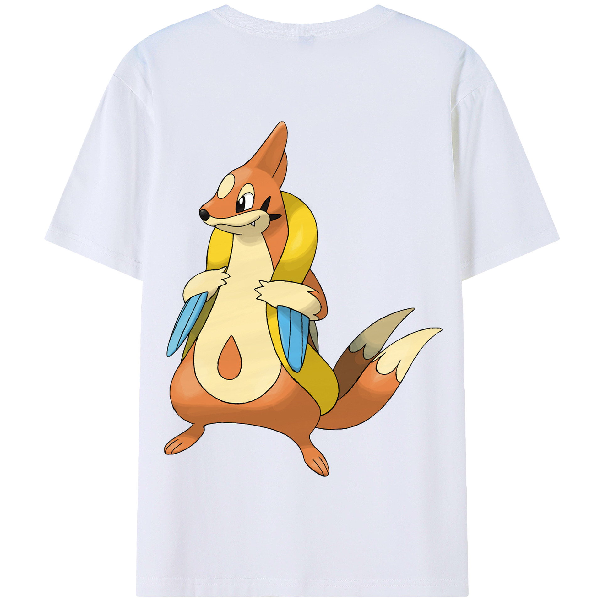 （画像用） ポケットモンスター Pokémon 綿100％半袖Tシャツ（背面プリント）