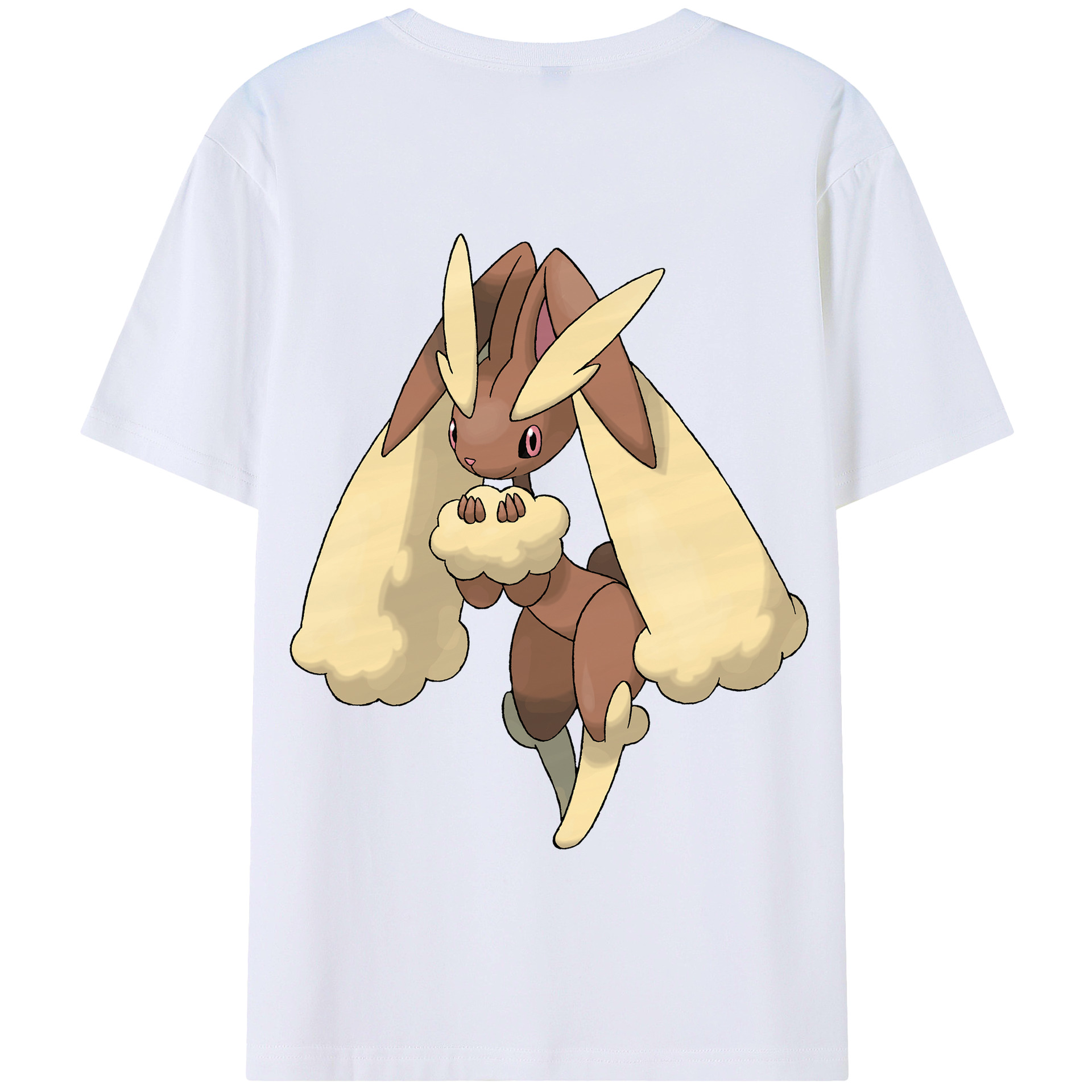（画像用） ポケットモンスター Pokémon 綿100％半袖Tシャツ（背面プリント）