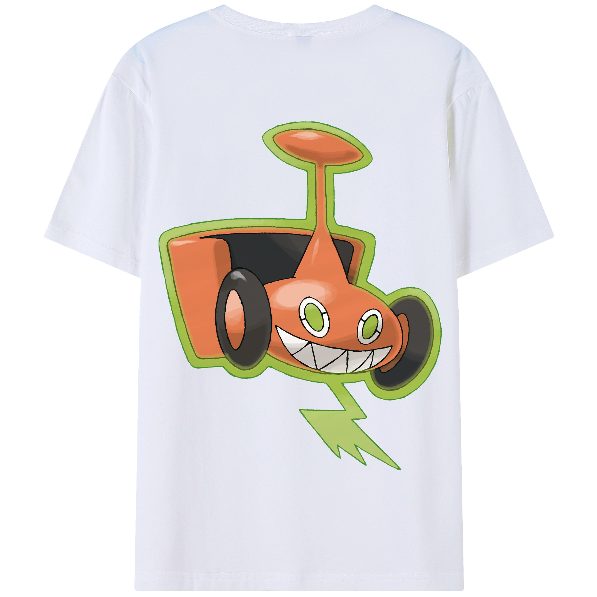 （画像用） ポケットモンスター Pokémon 綿100％半袖Tシャツ（背面プリント）