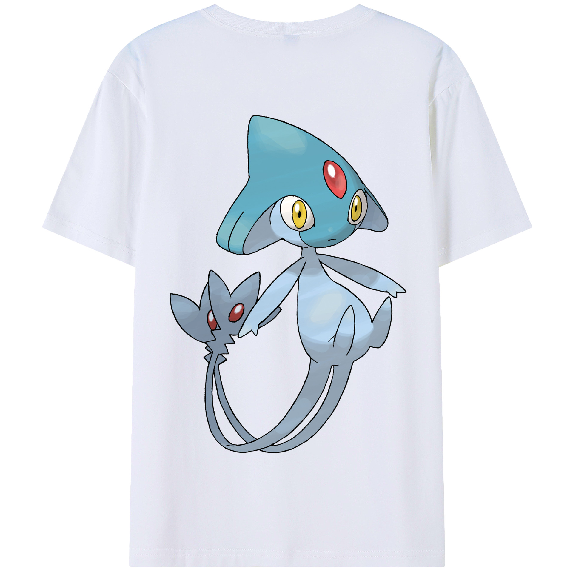 （画像用） ポケットモンスター Pokémon 綿100％半袖Tシャツ（背面プリント）