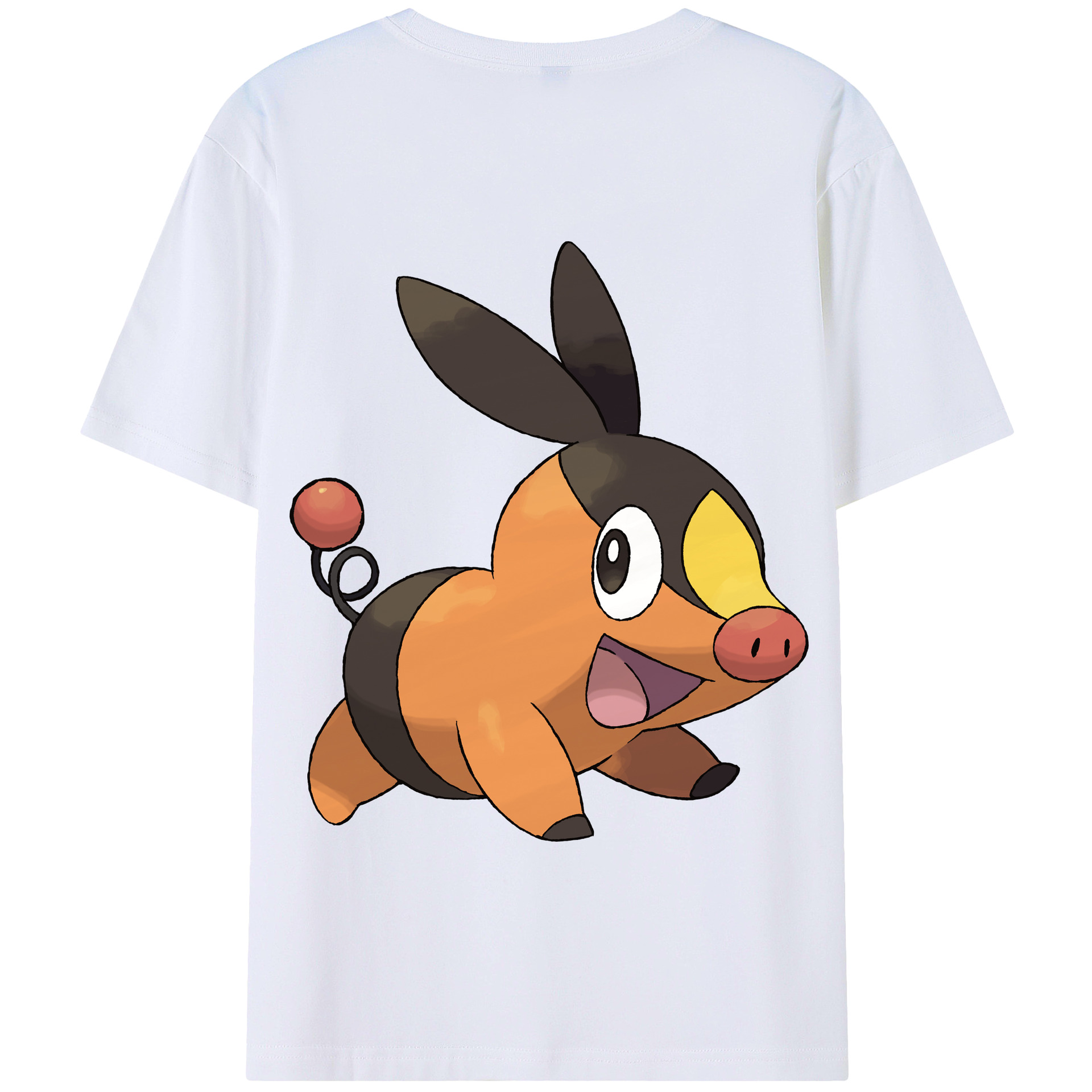 （画像用） ポケットモンスター Pokémon 綿100％半袖Tシャツ（背面プリント）