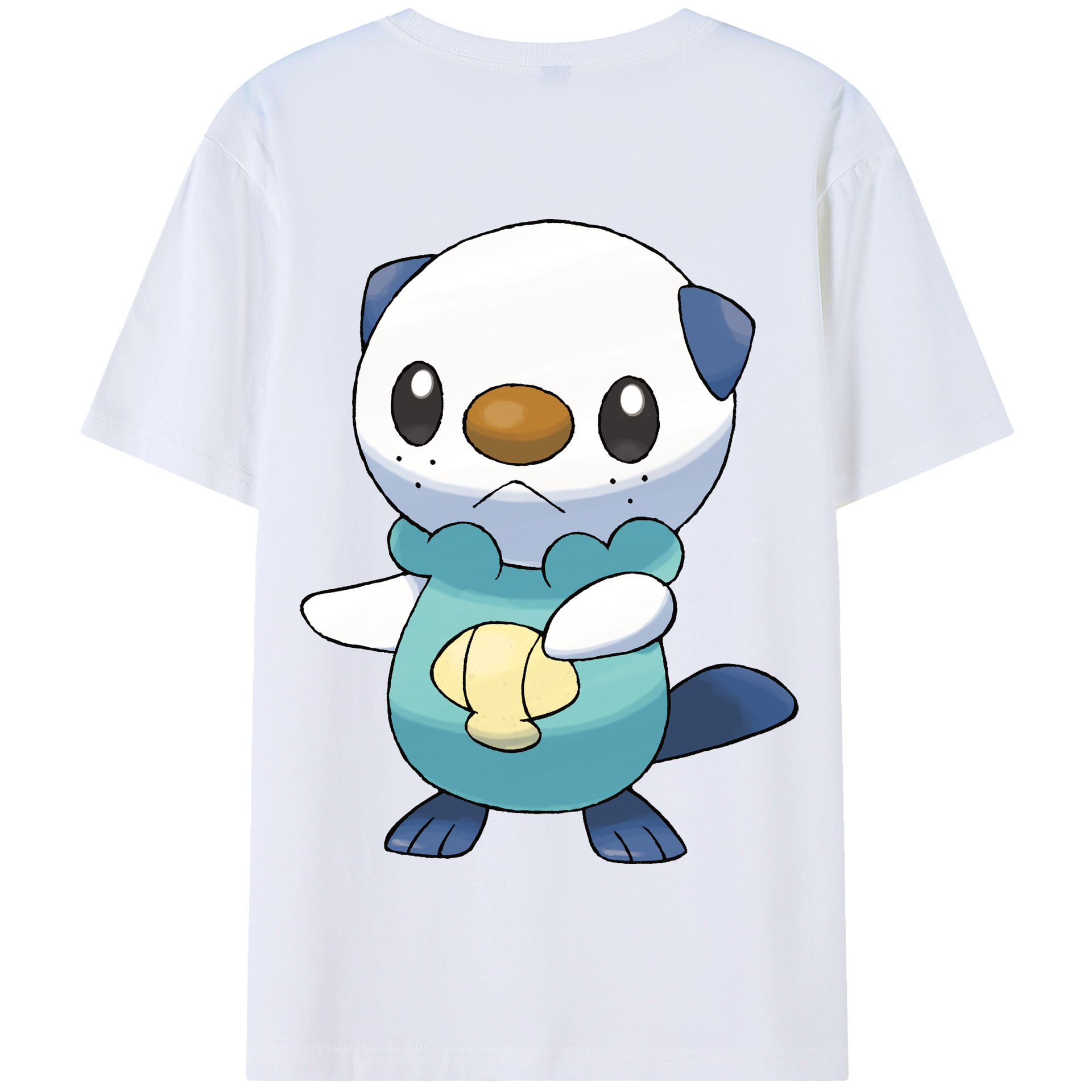 （画像用） ポケットモンスター Pokémon 綿100％半袖Tシャツ（背面プリント）