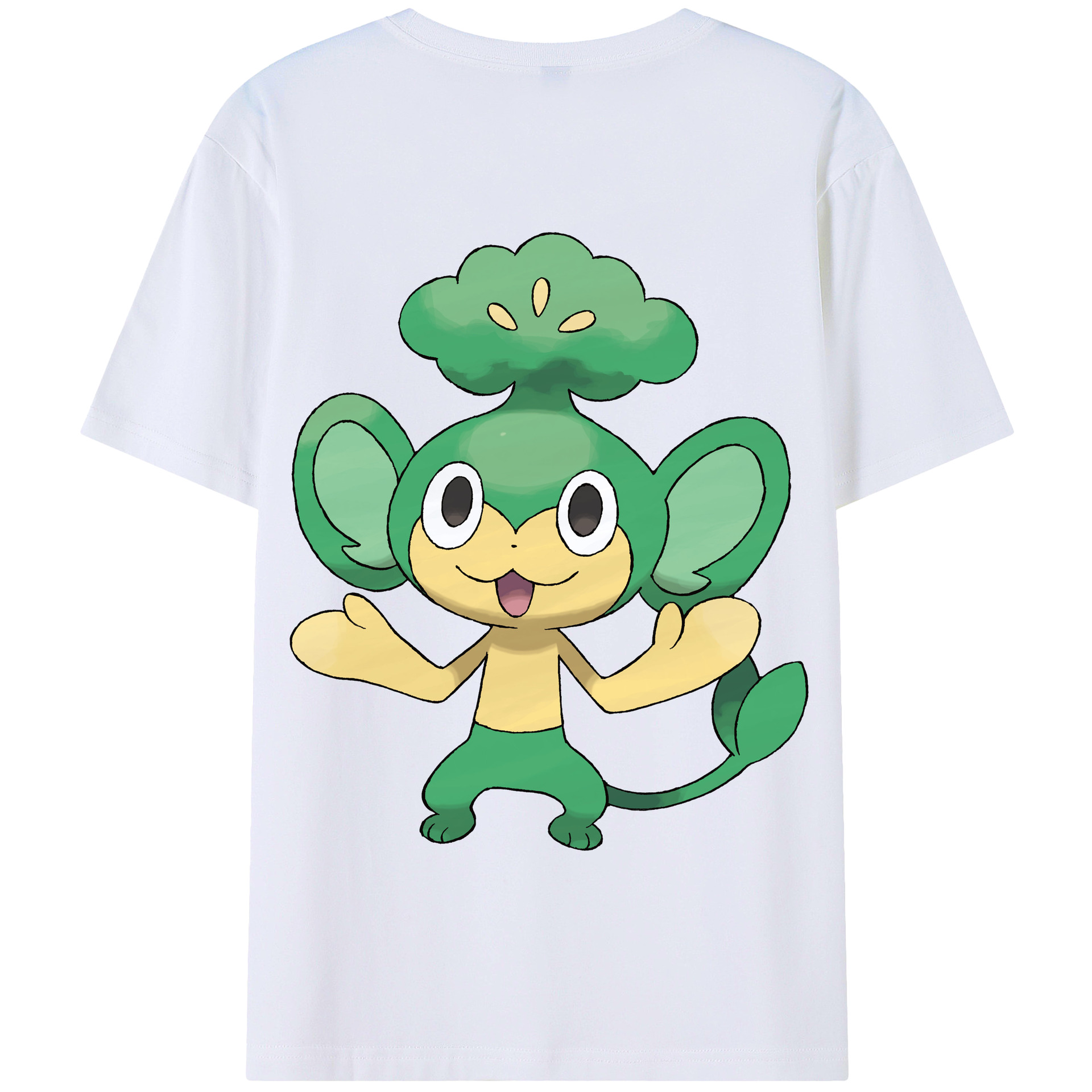 （画像用） ポケットモンスター Pokémon 綿100％半袖Tシャツ（背面プリント）