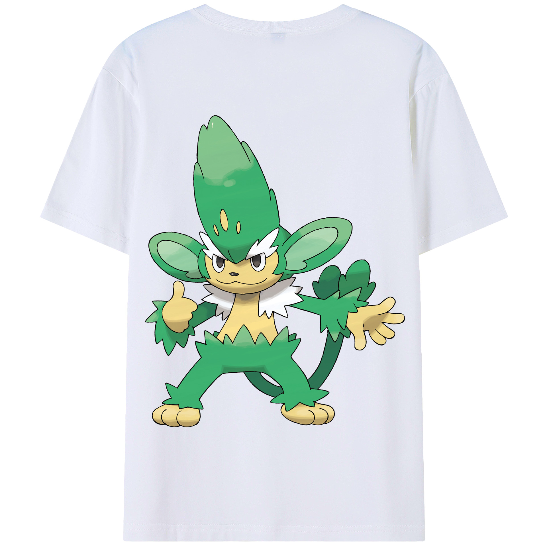 （画像用） ポケットモンスター Pokémon 綿100％半袖Tシャツ（背面プリント）