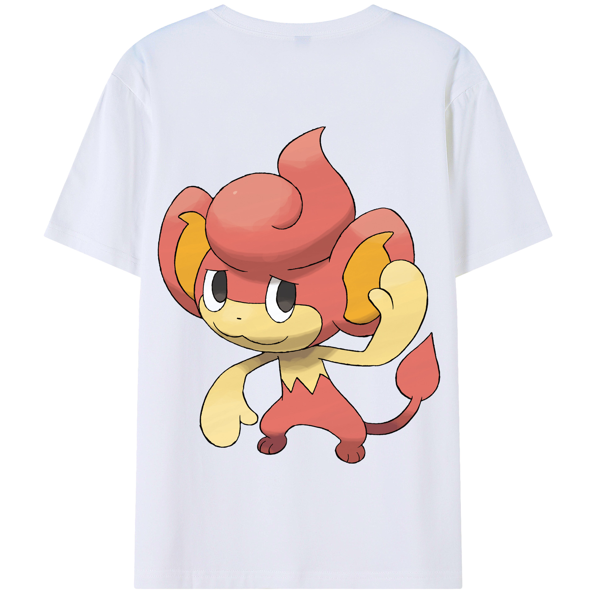 （画像用） ポケットモンスター Pokémon 綿100％半袖Tシャツ（背面プリント）