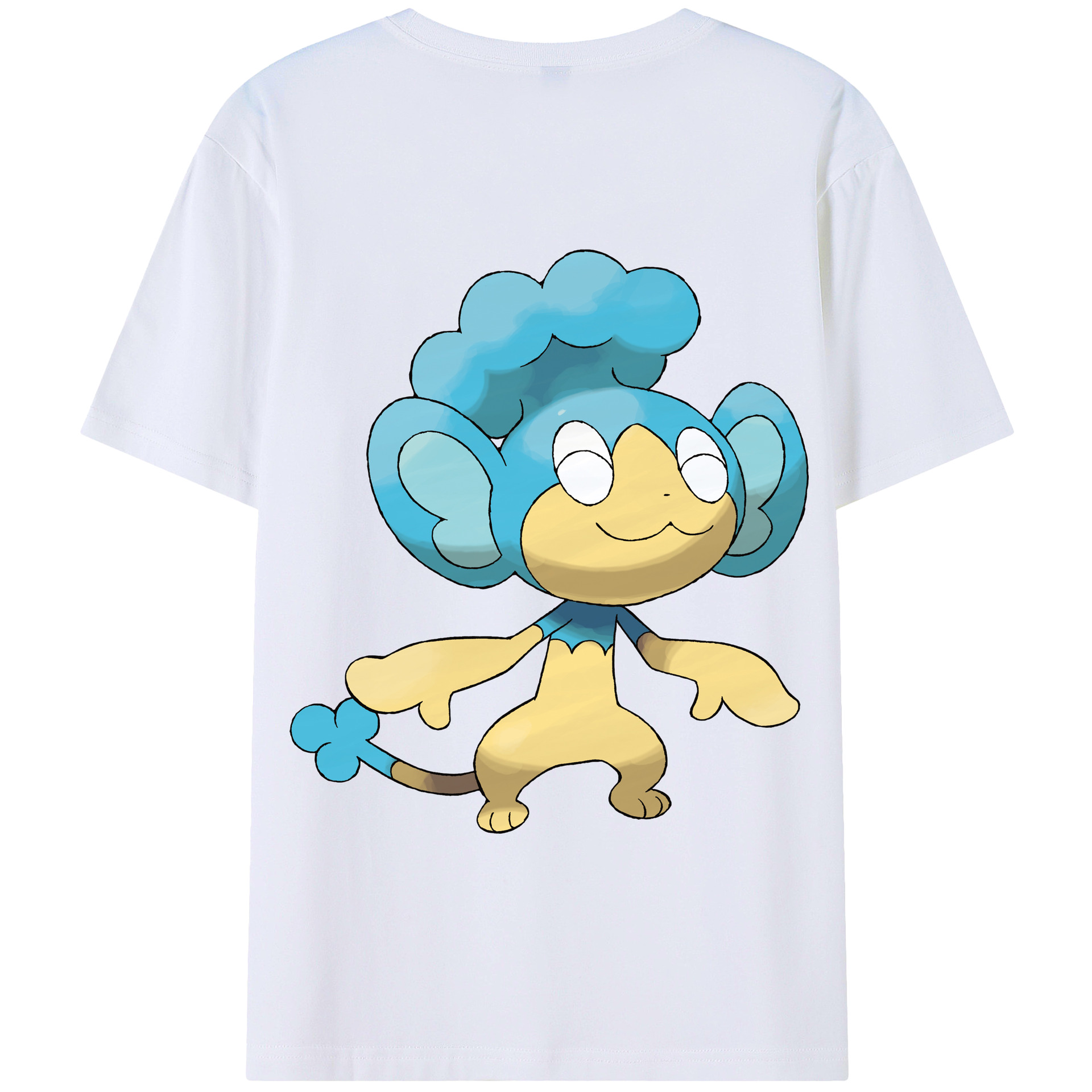 （画像用） ポケットモンスター Pokémon 綿100％半袖Tシャツ（背面プリント）