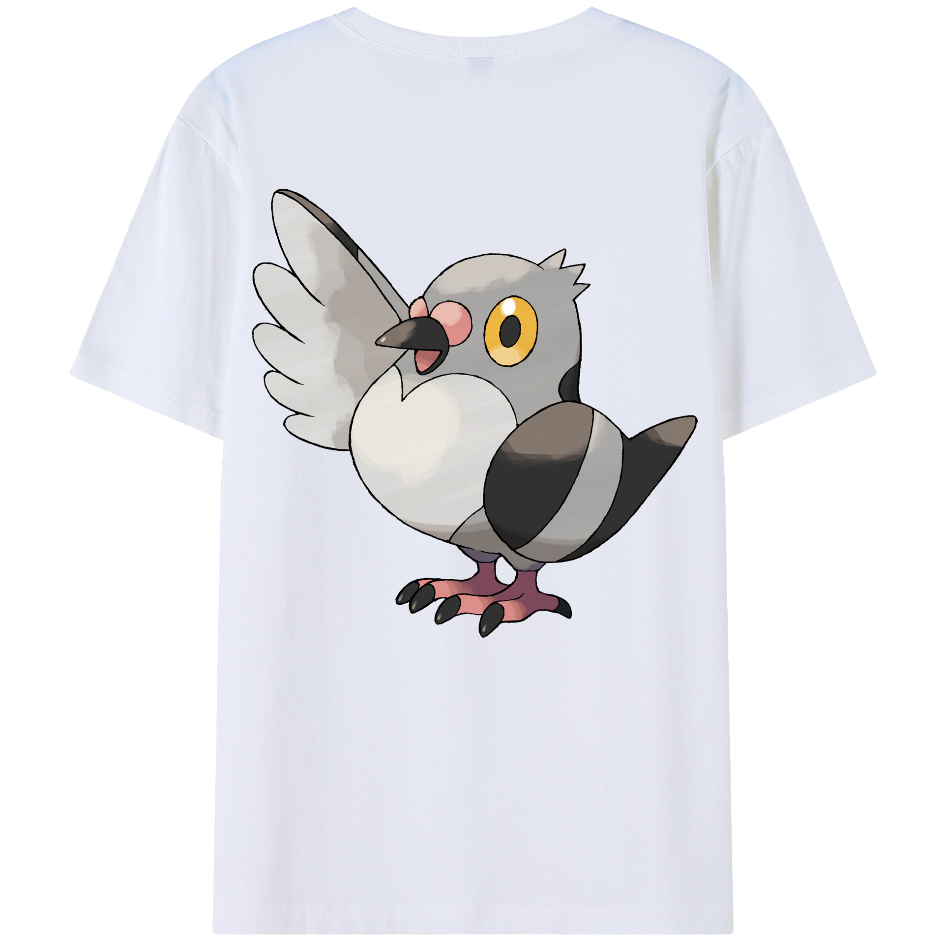 （画像用） ポケットモンスター Pokémon 綿100％半袖Tシャツ（背面プリント）