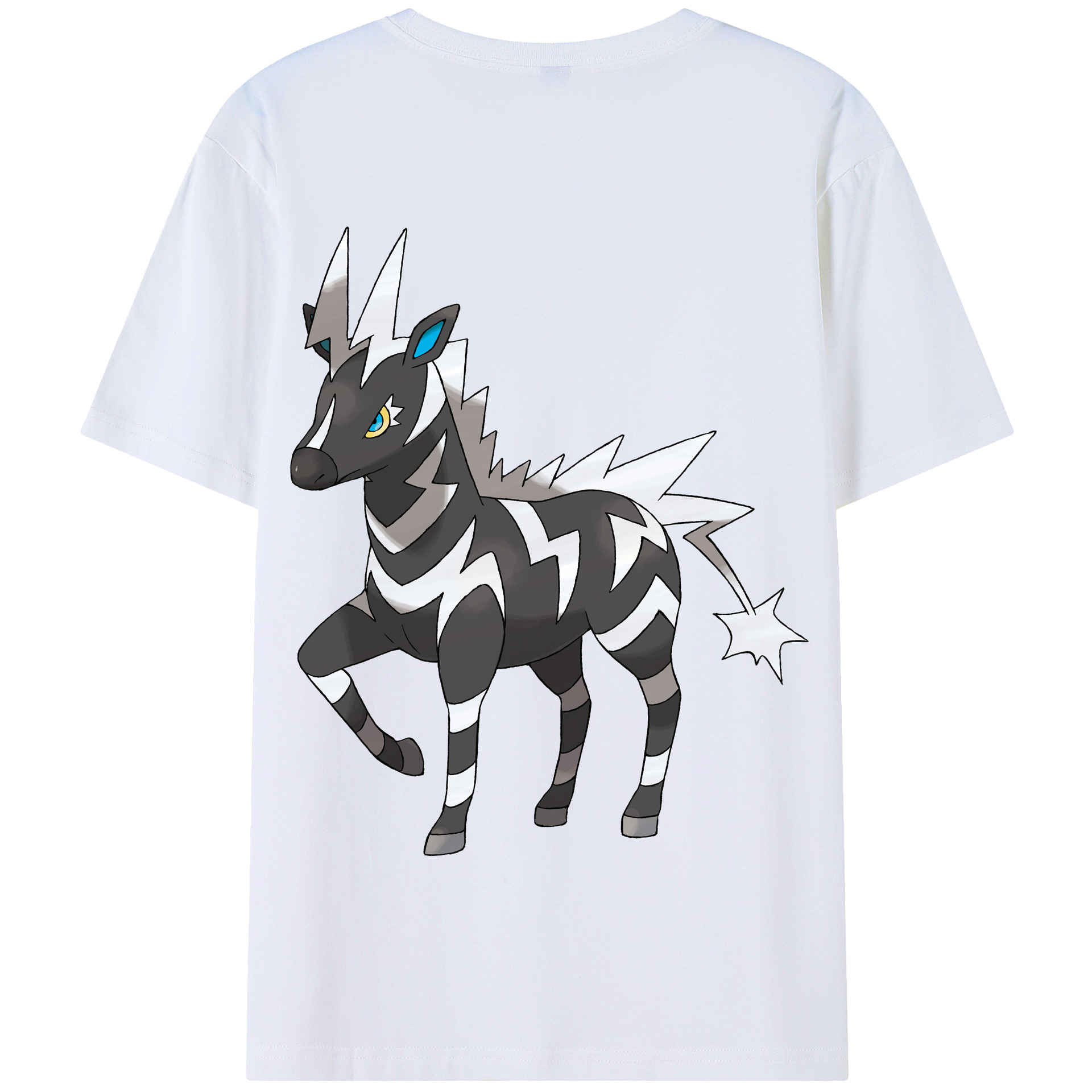 （画像用） ポケットモンスター Pokémon 綿100％半袖Tシャツ（背面プリント）
