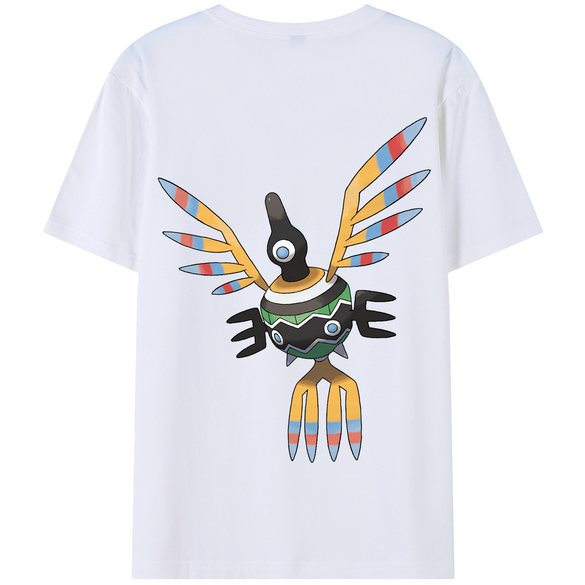 （画像用） ポケットモンスター Pokémon 綿100％半袖Tシャツ（背面プリント）