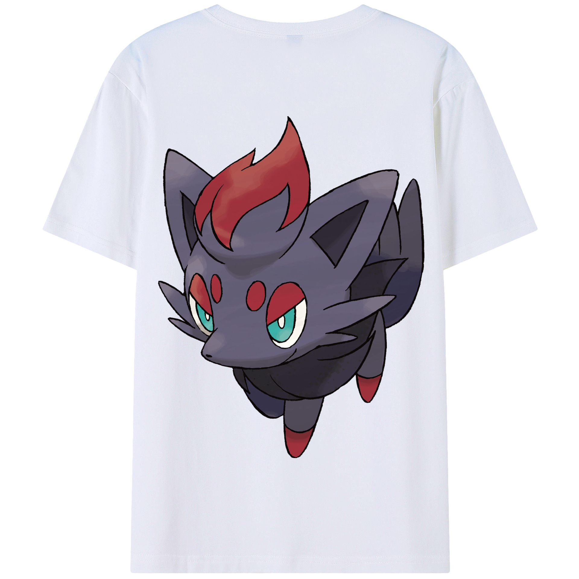 （画像用） ポケットモンスター Pokémon 綿100％半袖Tシャツ（背面プリント）