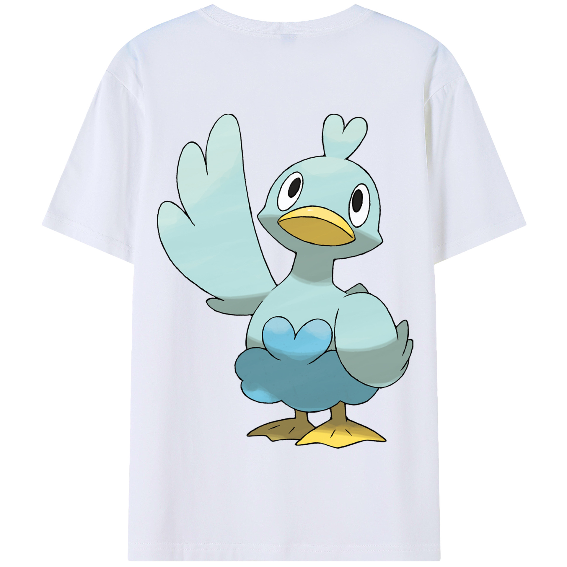 （画像用） ポケットモンスター Pokémon 綿100％半袖Tシャツ（背面プリント）