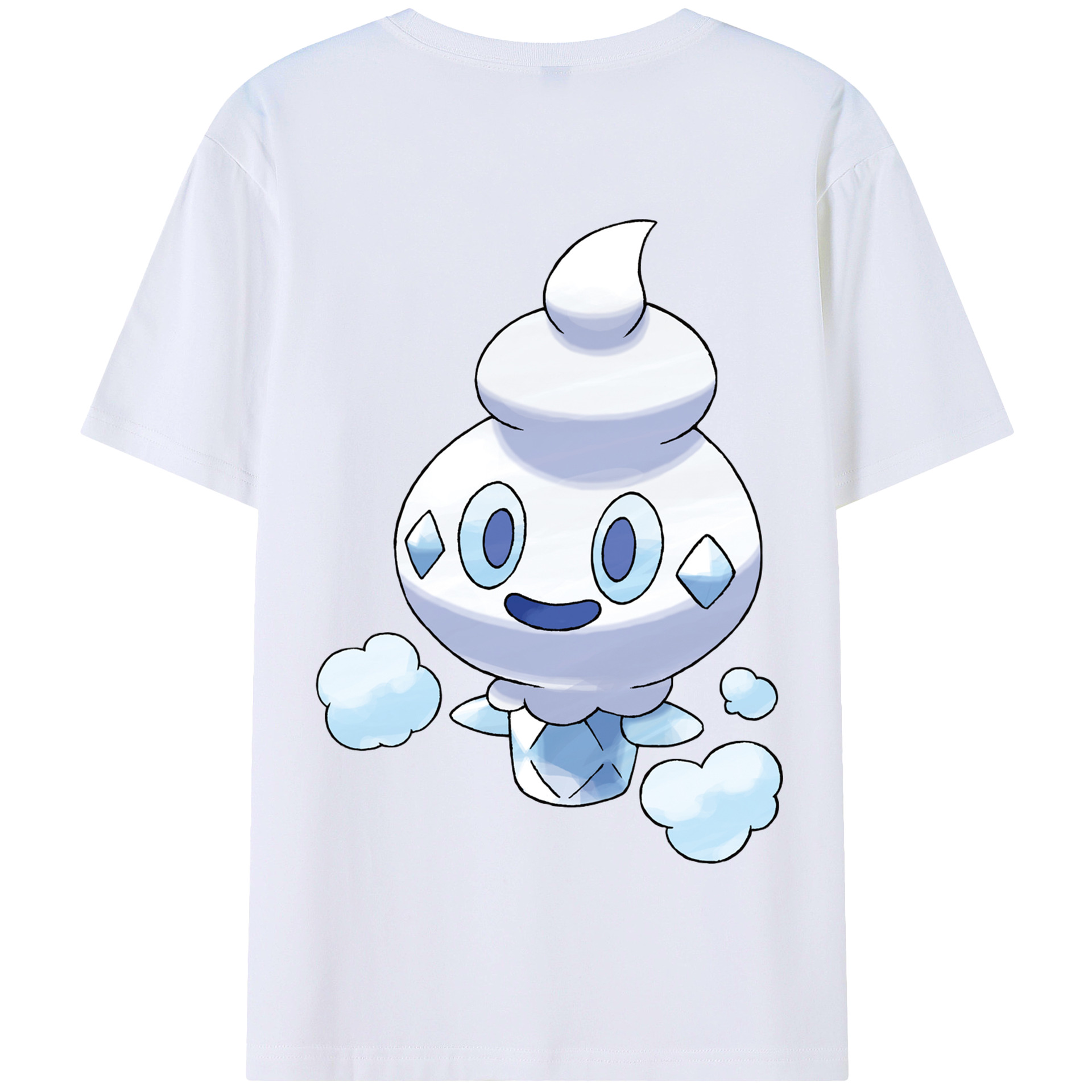 （画像用） ポケットモンスター Pokémon 綿100％半袖Tシャツ（背面プリント）