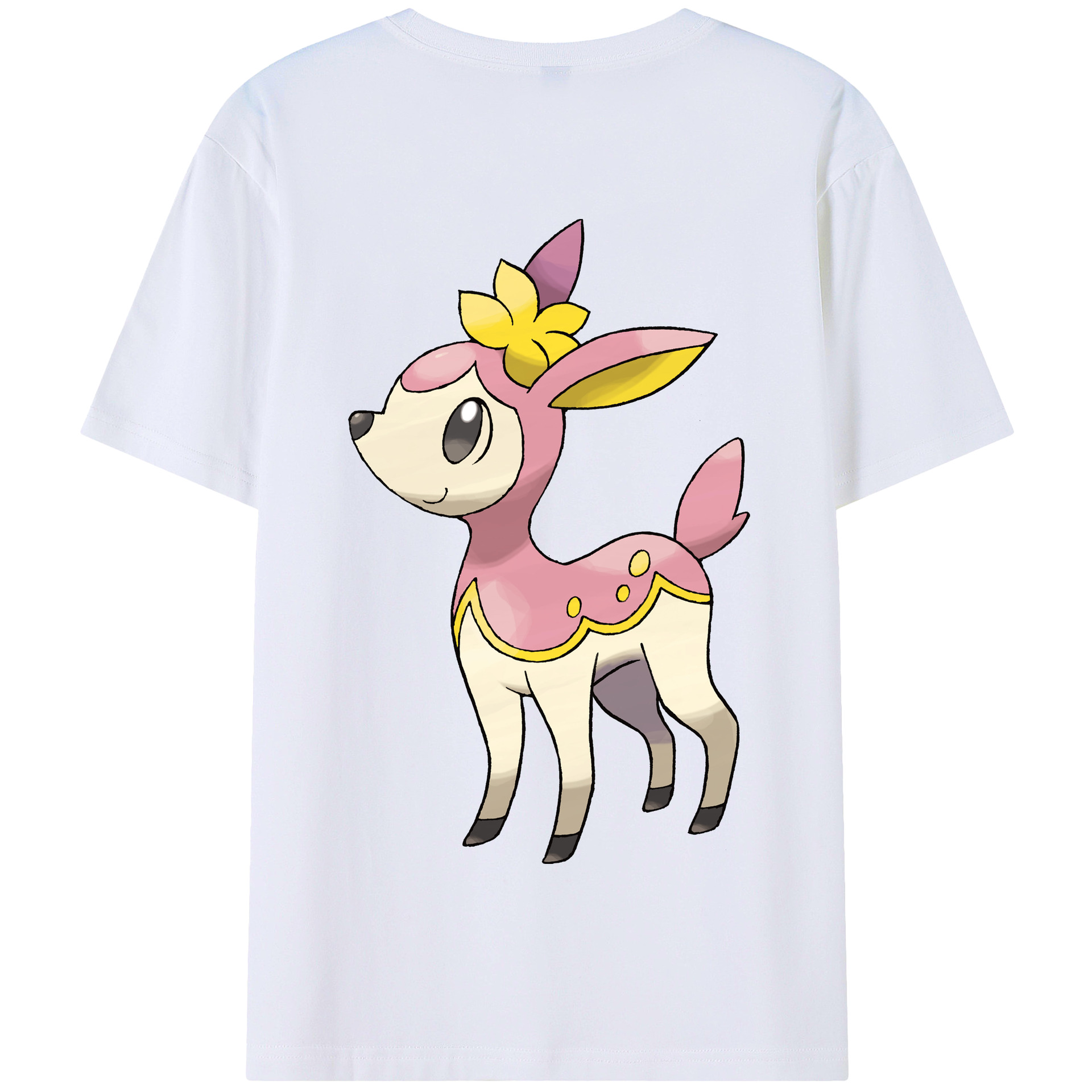 （画像用） ポケットモンスター Pokémon 綿100％半袖Tシャツ（背面プリント）