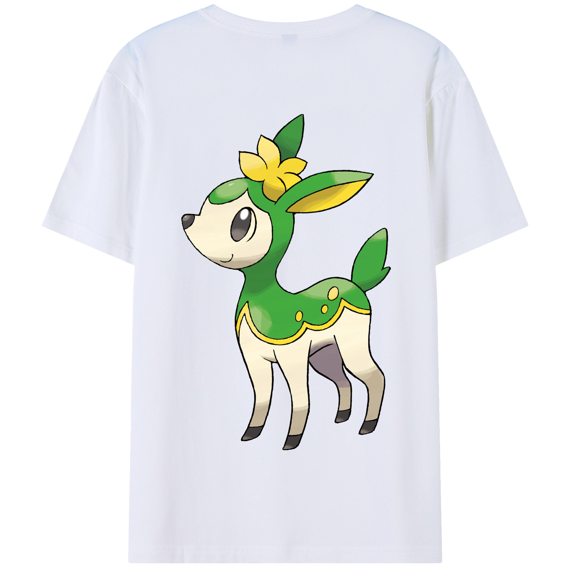 （画像用） ポケットモンスター Pokémon 綿100％半袖Tシャツ（背面プリント）