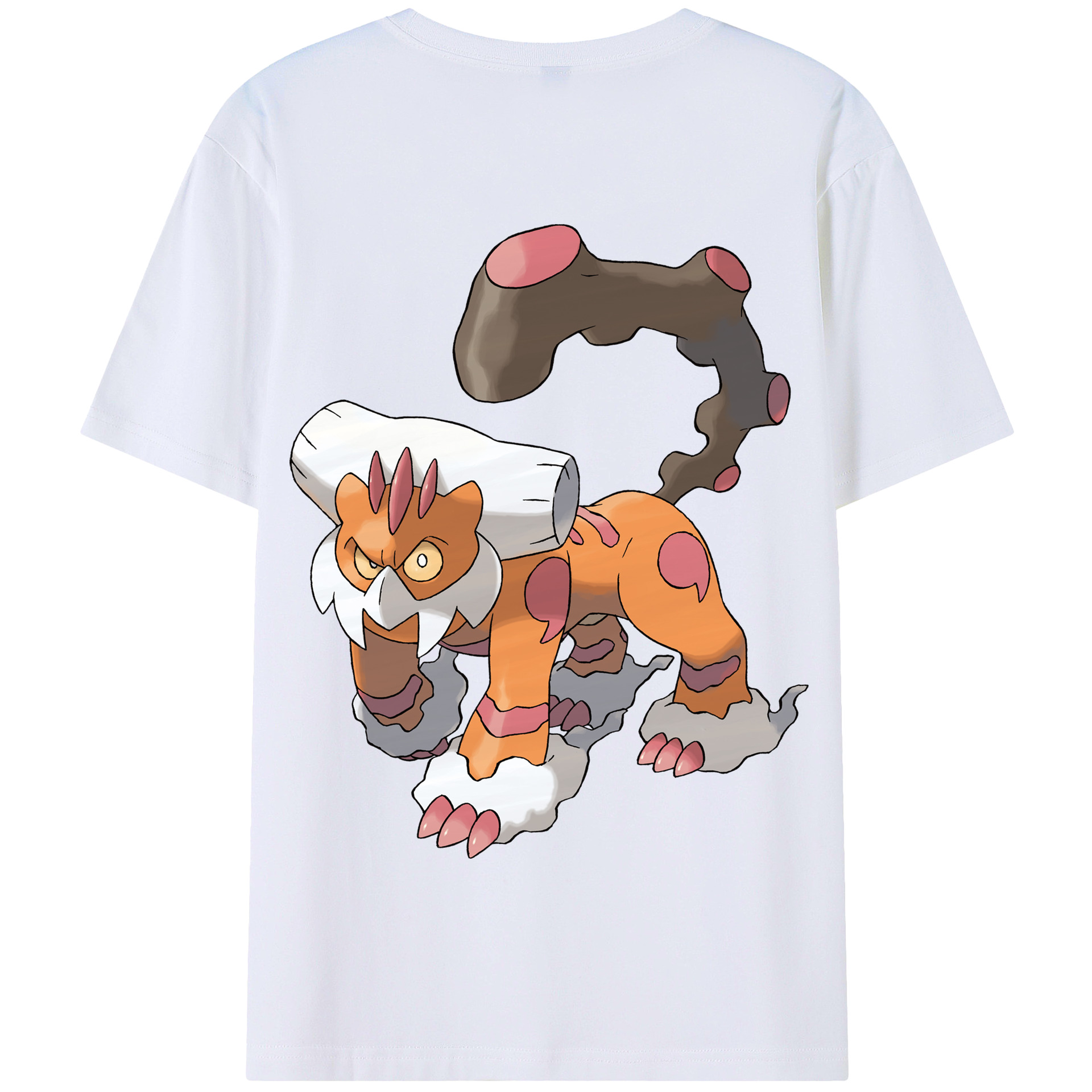 （画像用） ポケットモンスター Pokémon 綿100％半袖Tシャツ（背面プリント）
