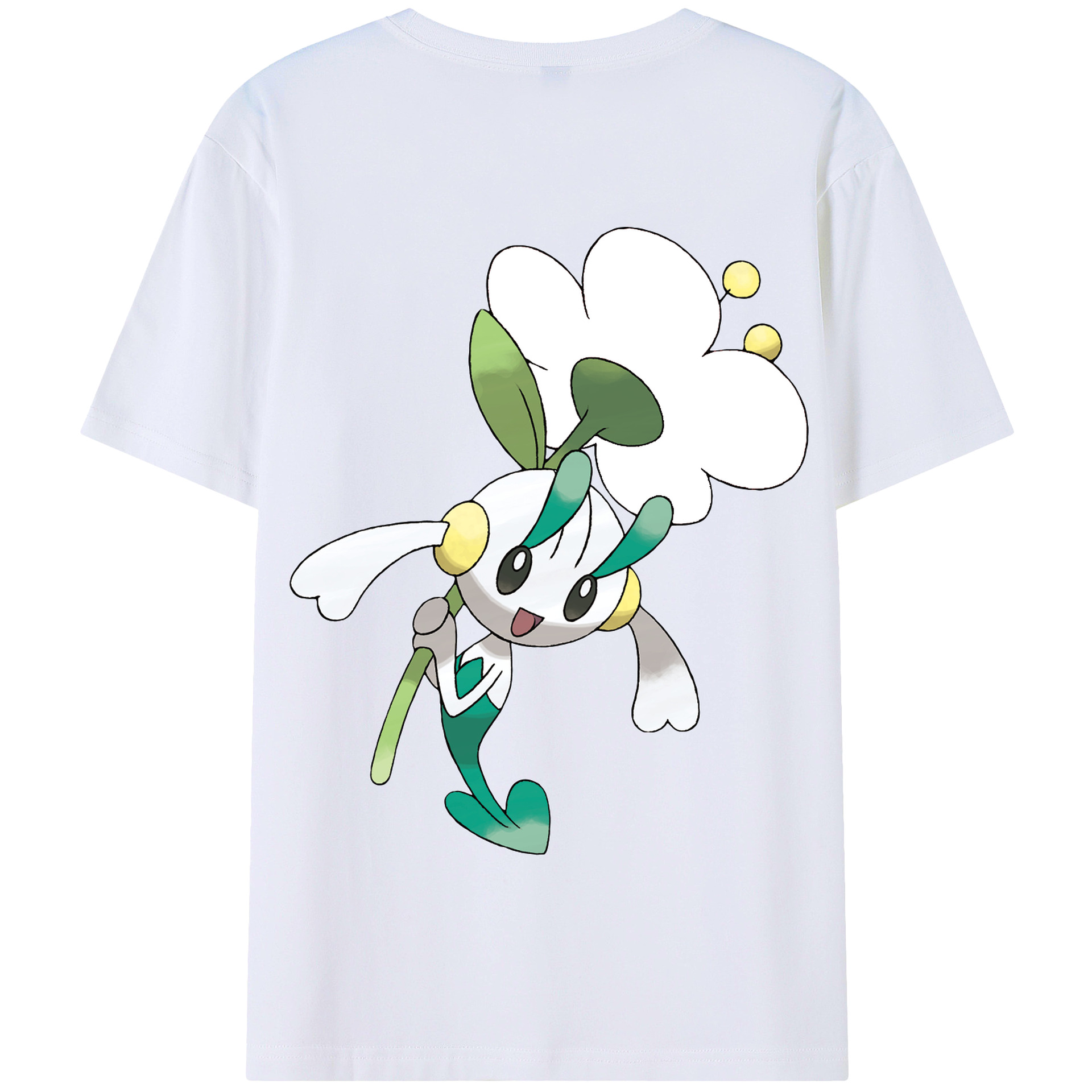（画像用） ポケットモンスター Pokémon 綿100％半袖Tシャツ（背面プリント）