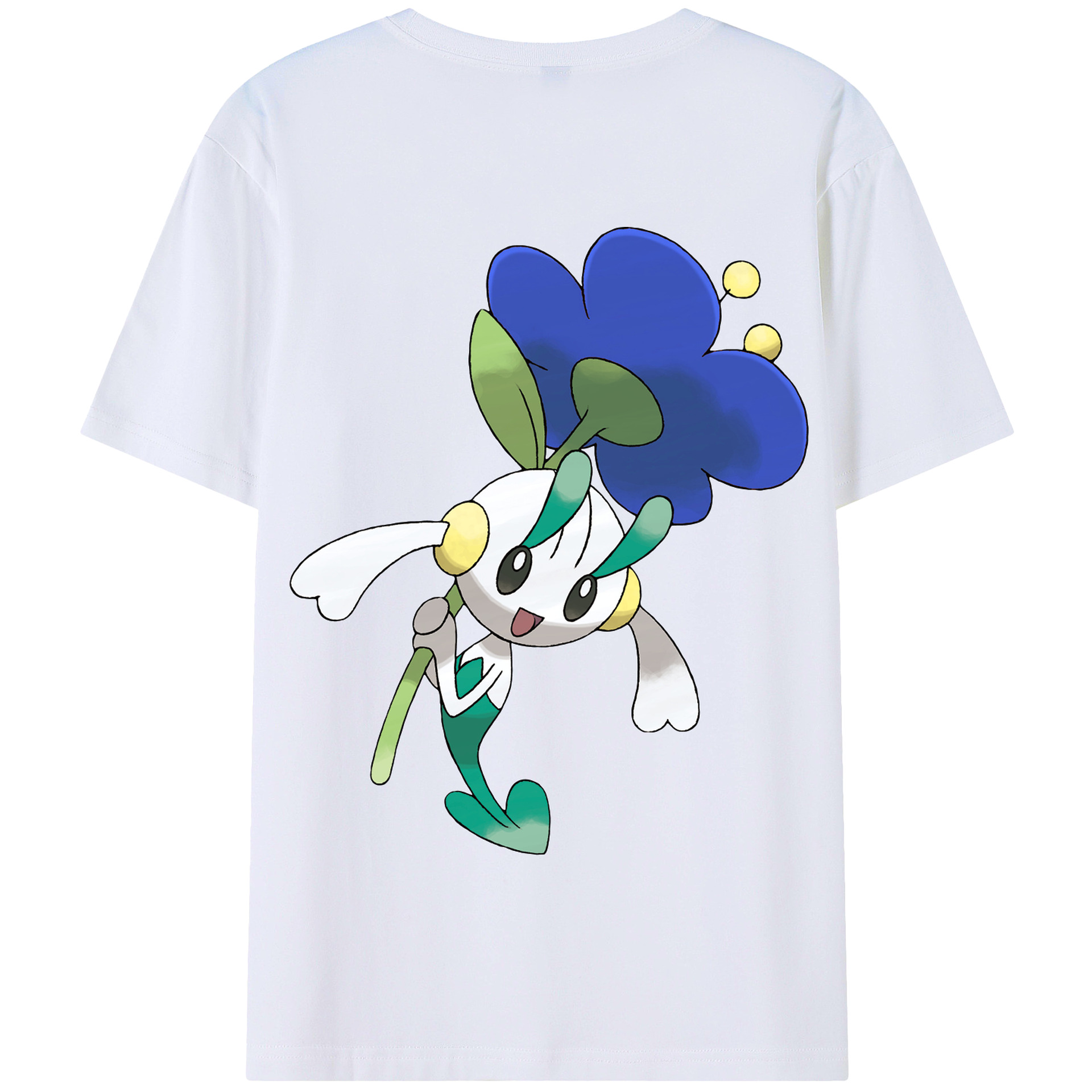 （画像用） ポケットモンスター Pokémon 綿100％半袖Tシャツ（背面プリント）