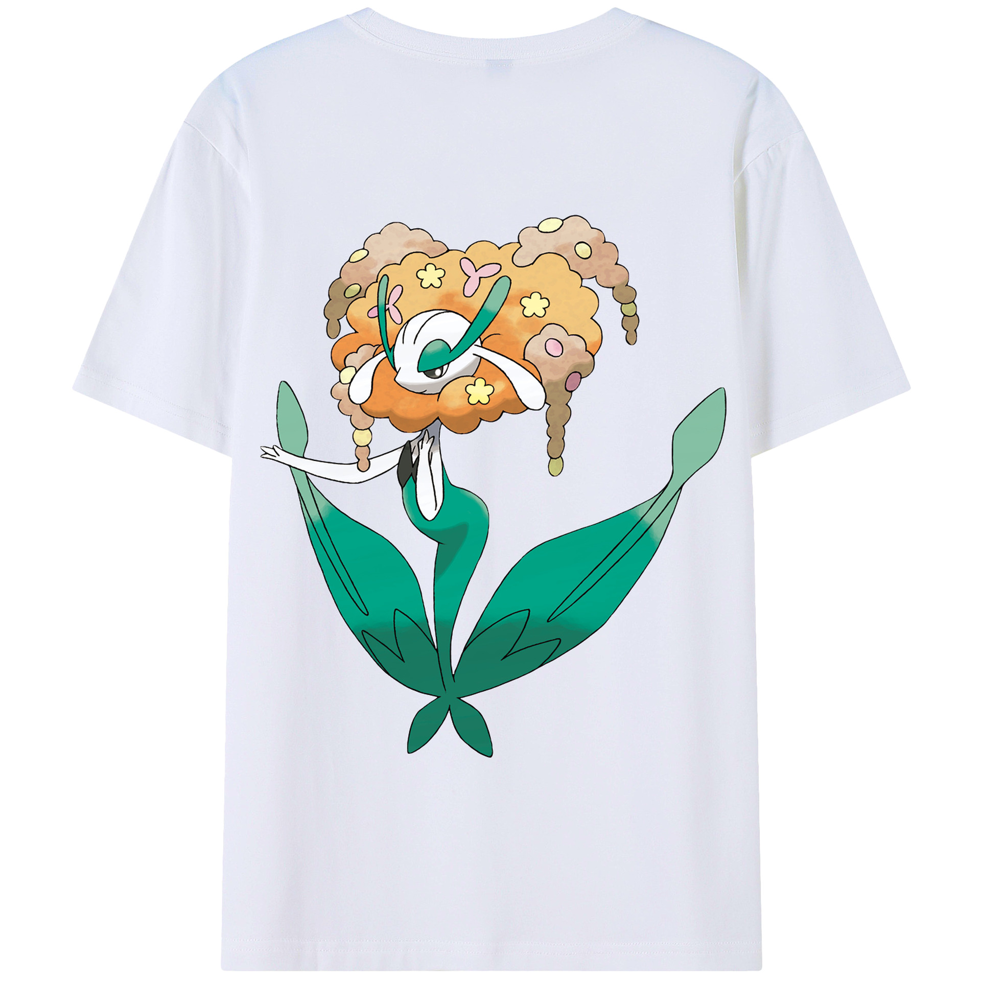 （画像用） ポケットモンスター Pokémon 綿100％半袖Tシャツ（背面プリント）