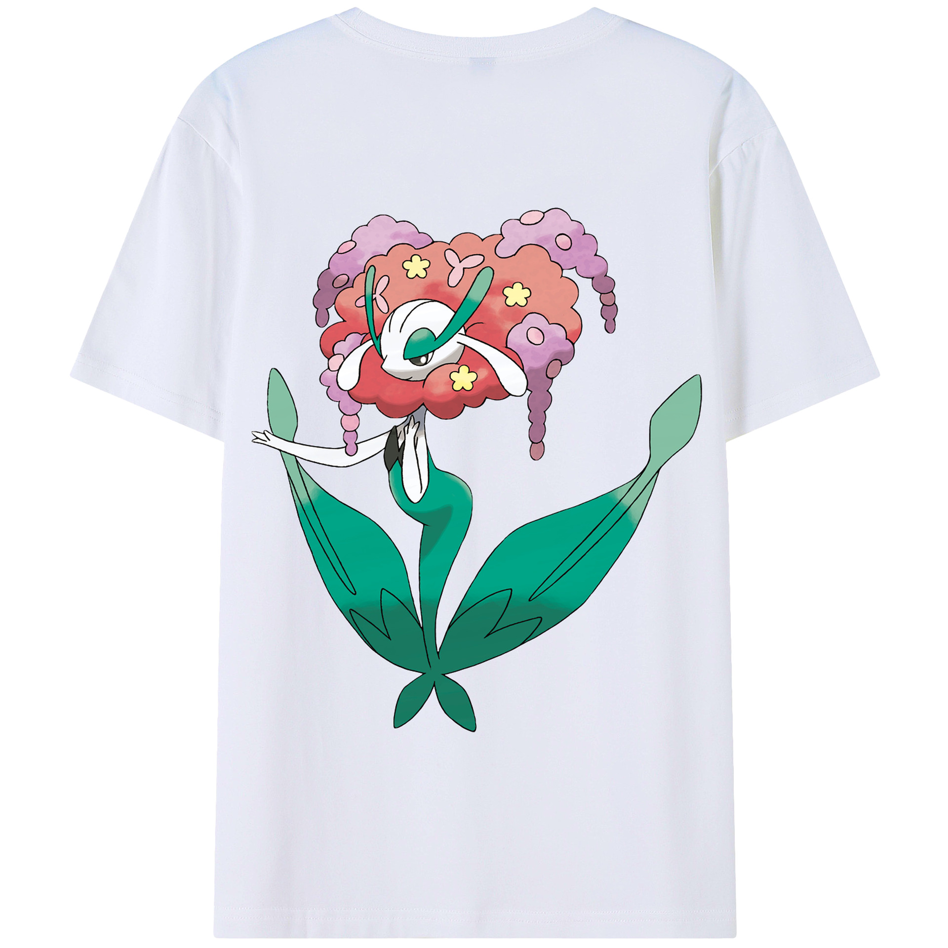 （画像用） ポケットモンスター Pokémon 綿100％半袖Tシャツ（背面プリント）