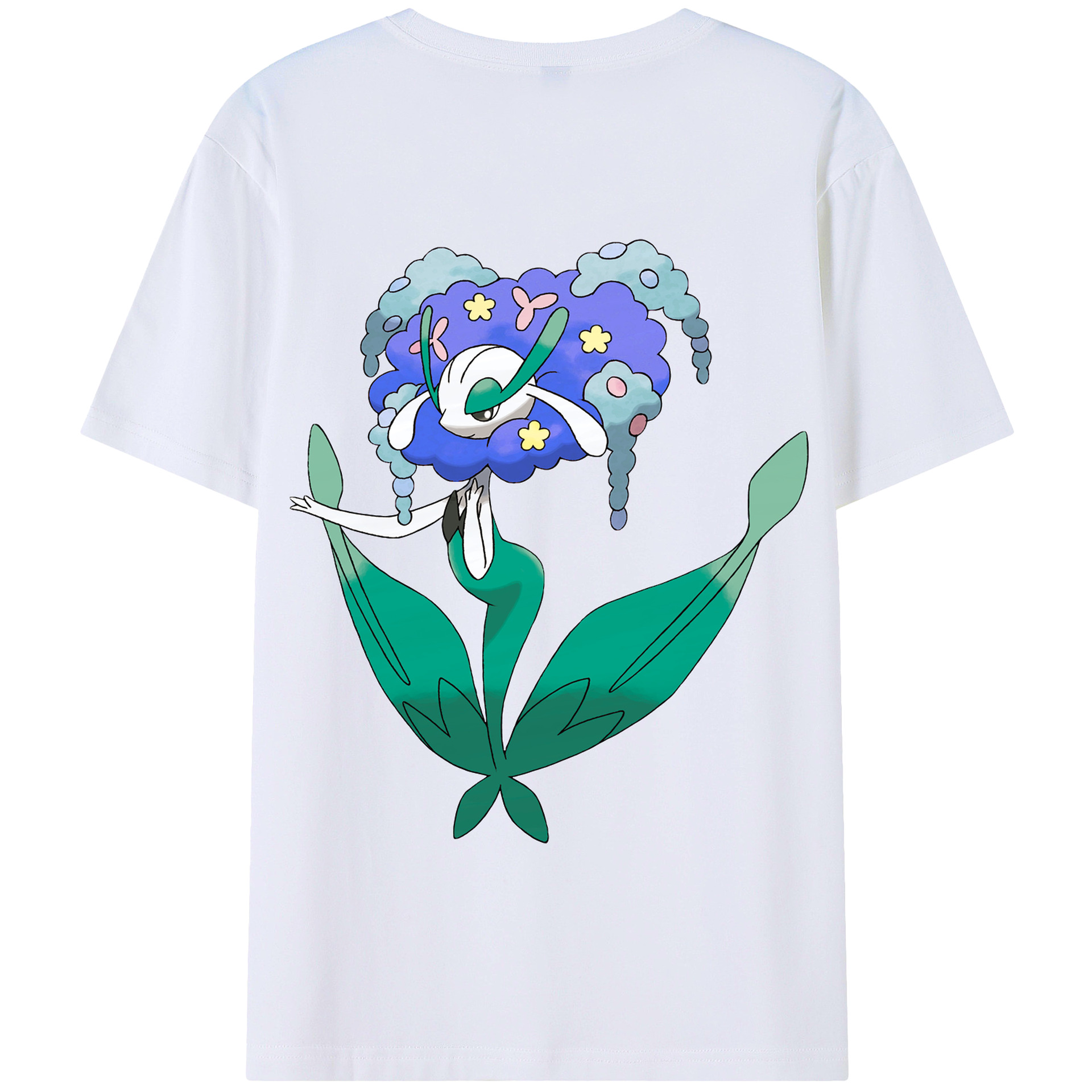（画像用） ポケットモンスター Pokémon 綿100％半袖Tシャツ（背面プリント）