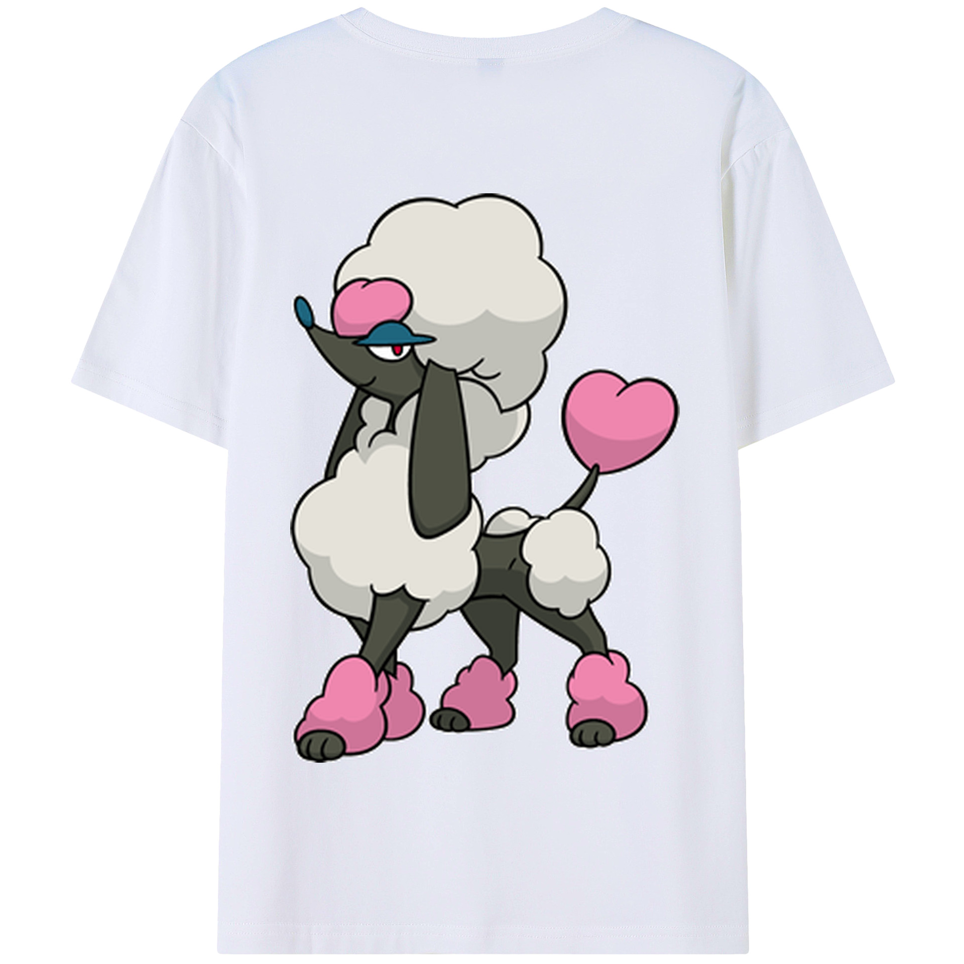 （画像用） ポケットモンスター Pokémon 綿100％半袖Tシャツ（背面プリント）