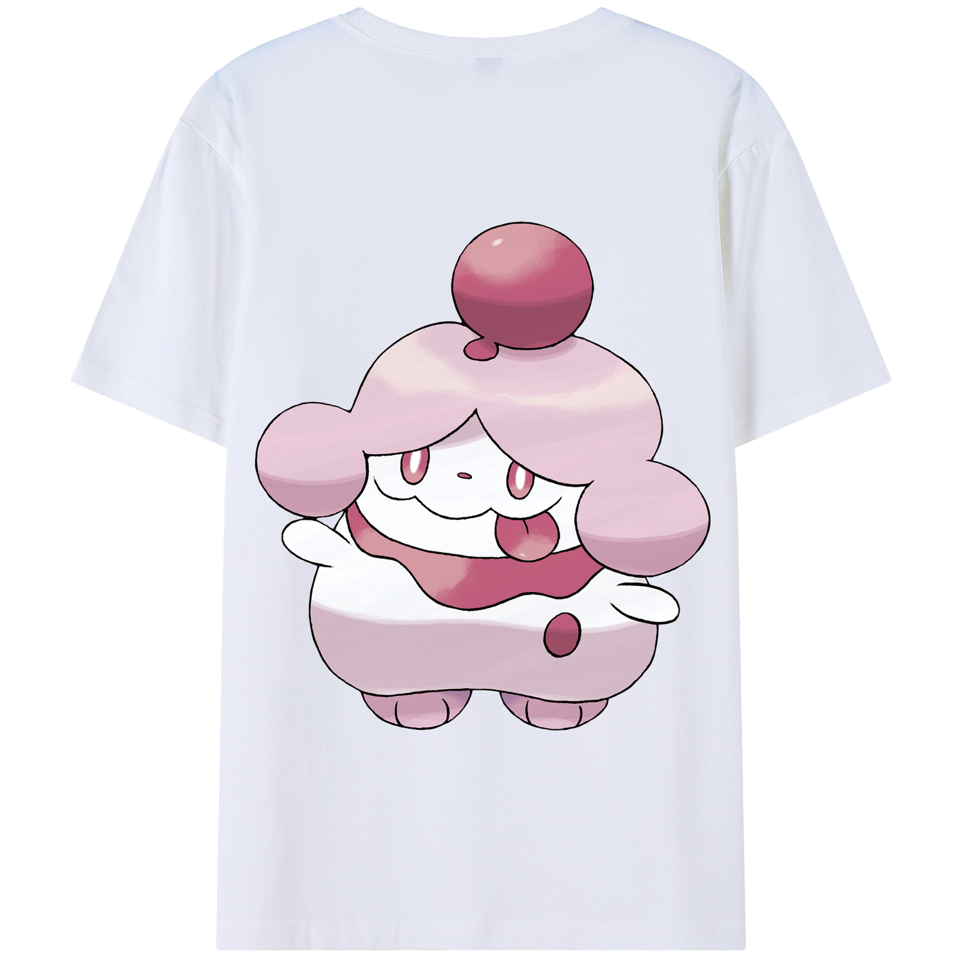 （画像用） ポケットモンスター Pokémon 綿100％半袖Tシャツ（背面プリント）