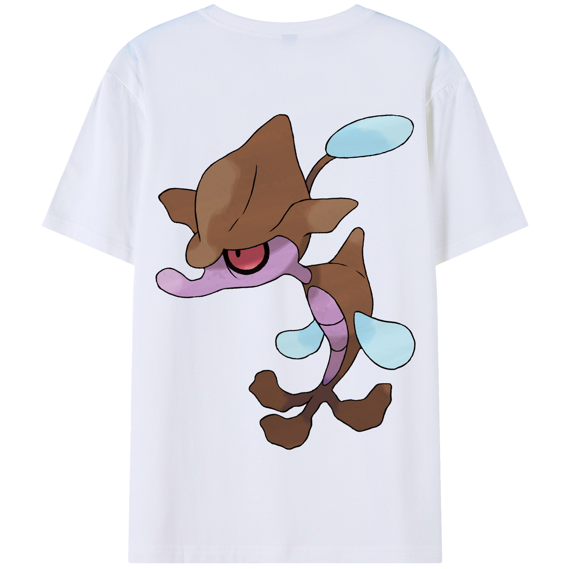 （画像用） ポケットモンスター Pokémon 綿100％半袖Tシャツ（背面プリント）