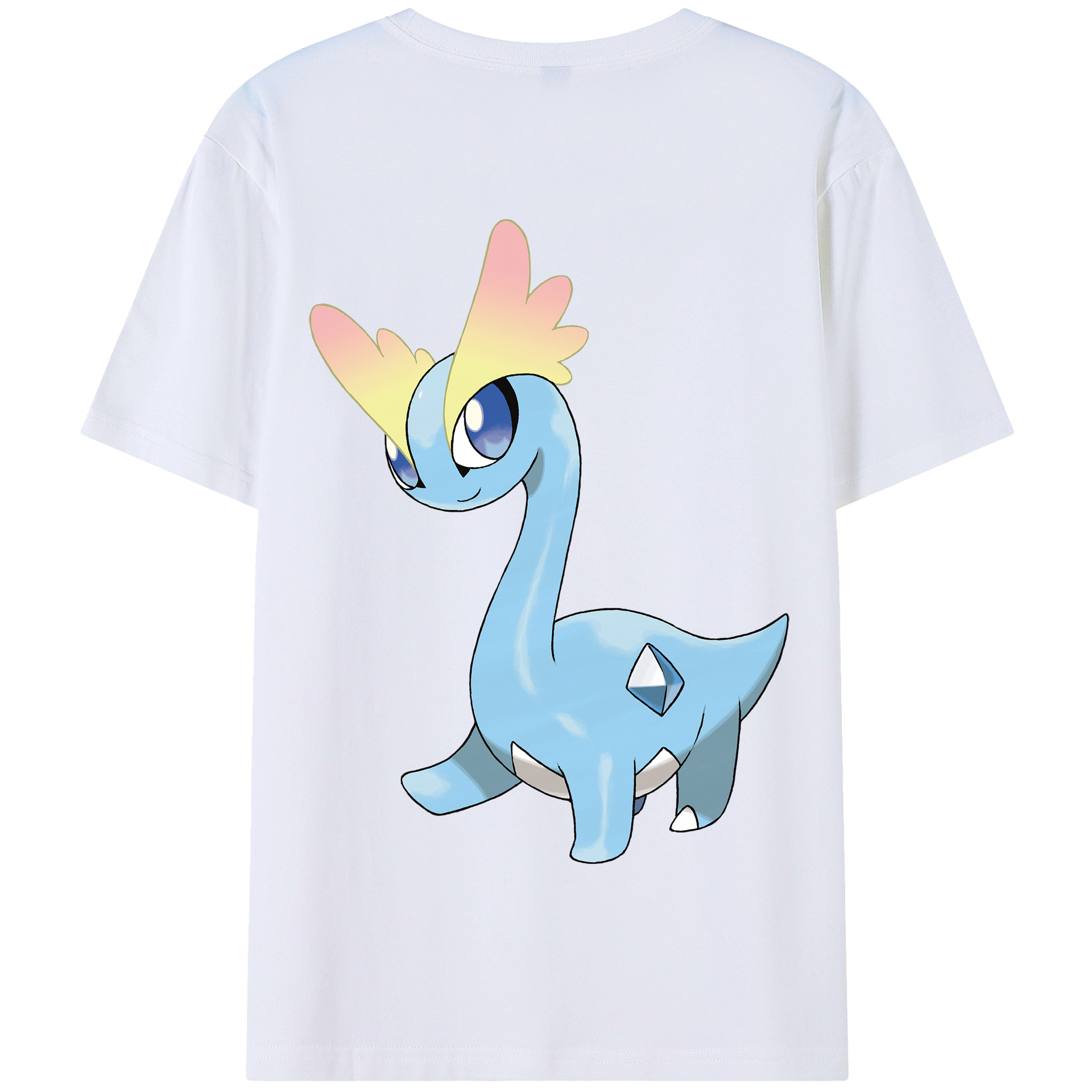 （画像用） ポケットモンスター Pokémon 綿100％半袖Tシャツ（背面プリント）