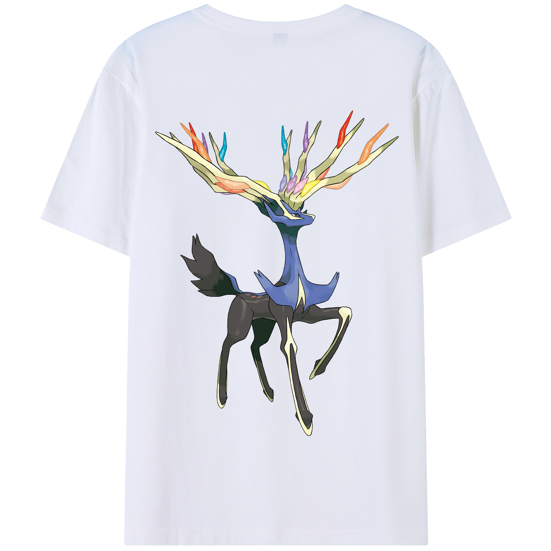 （画像用） ポケットモンスター Pokémon 綿100％半袖Tシャツ（背面プリント）
