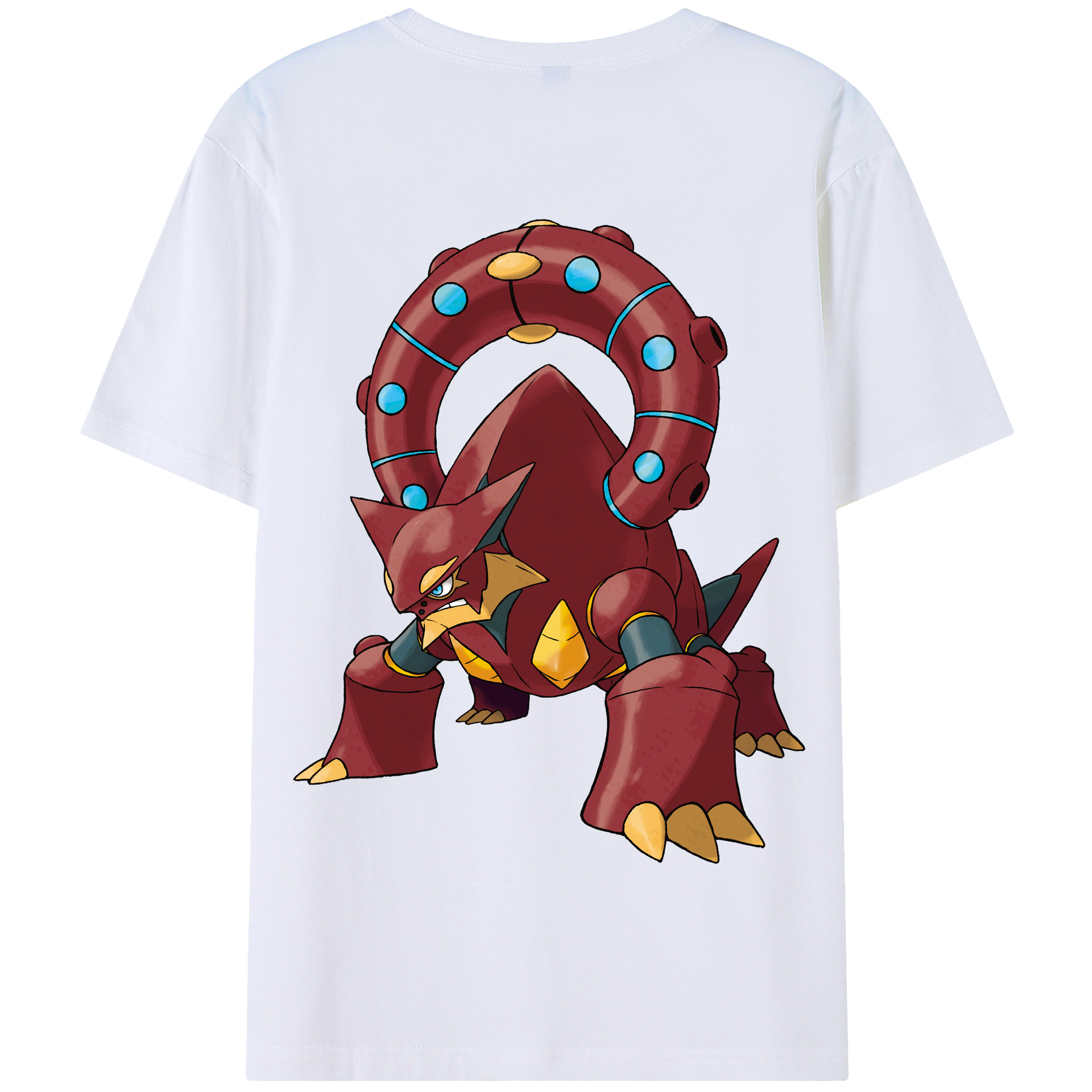 （画像用） ポケットモンスター Pokémon 綿100％半袖Tシャツ（背面プリント）