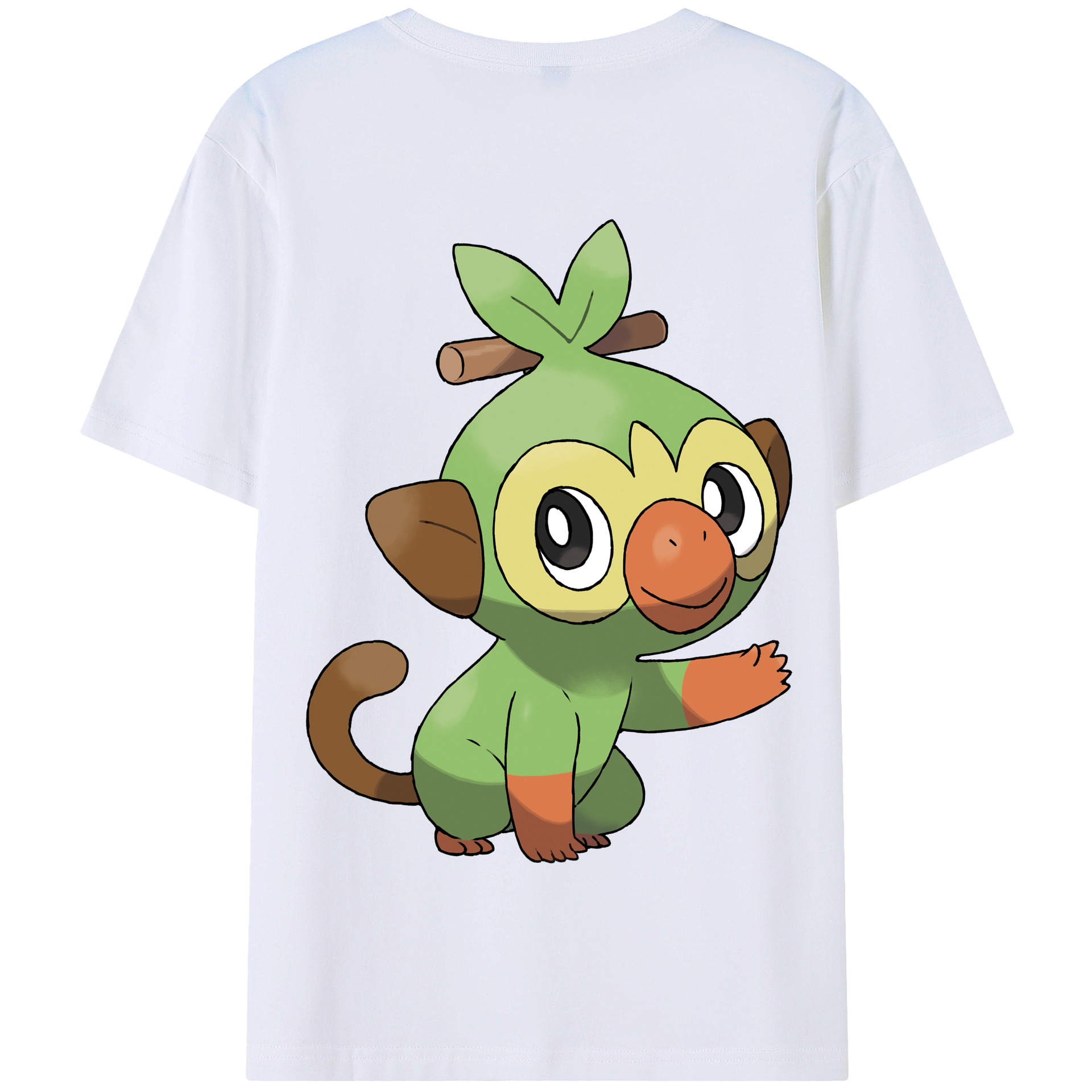 （画像用） ポケットモンスター Pokémon 綿100％半袖Tシャツ（背面プリント）