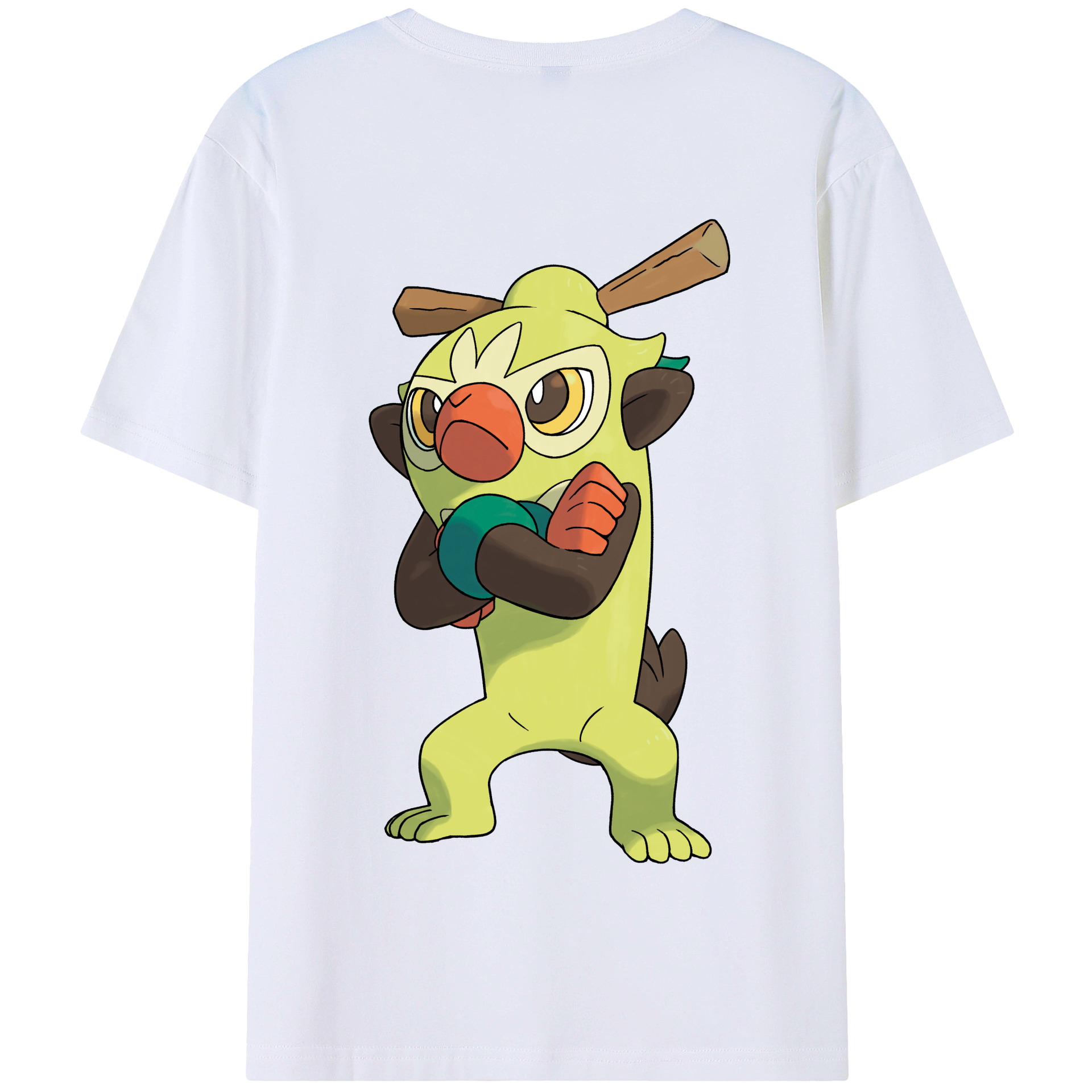 （画像用） ポケットモンスター Pokémon 綿100％半袖Tシャツ（背面プリント）