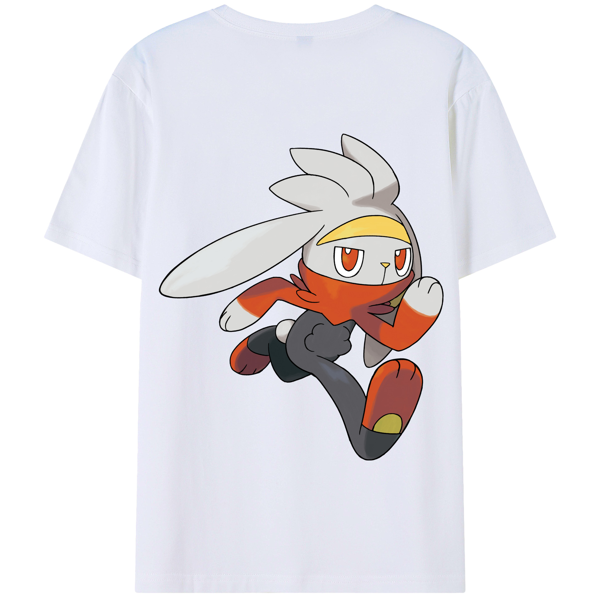 （画像用） ポケットモンスター Pokémon 綿100％半袖Tシャツ（背面プリント）
