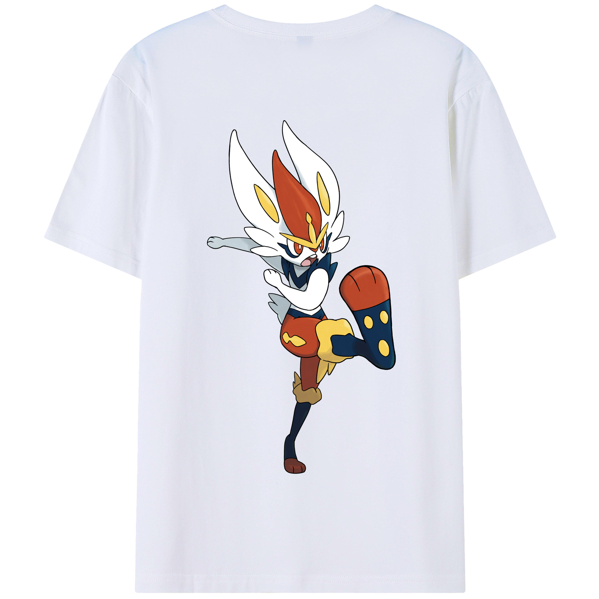 （画像用） ポケットモンスター Pokémon 綿100％半袖Tシャツ（背面プリント）