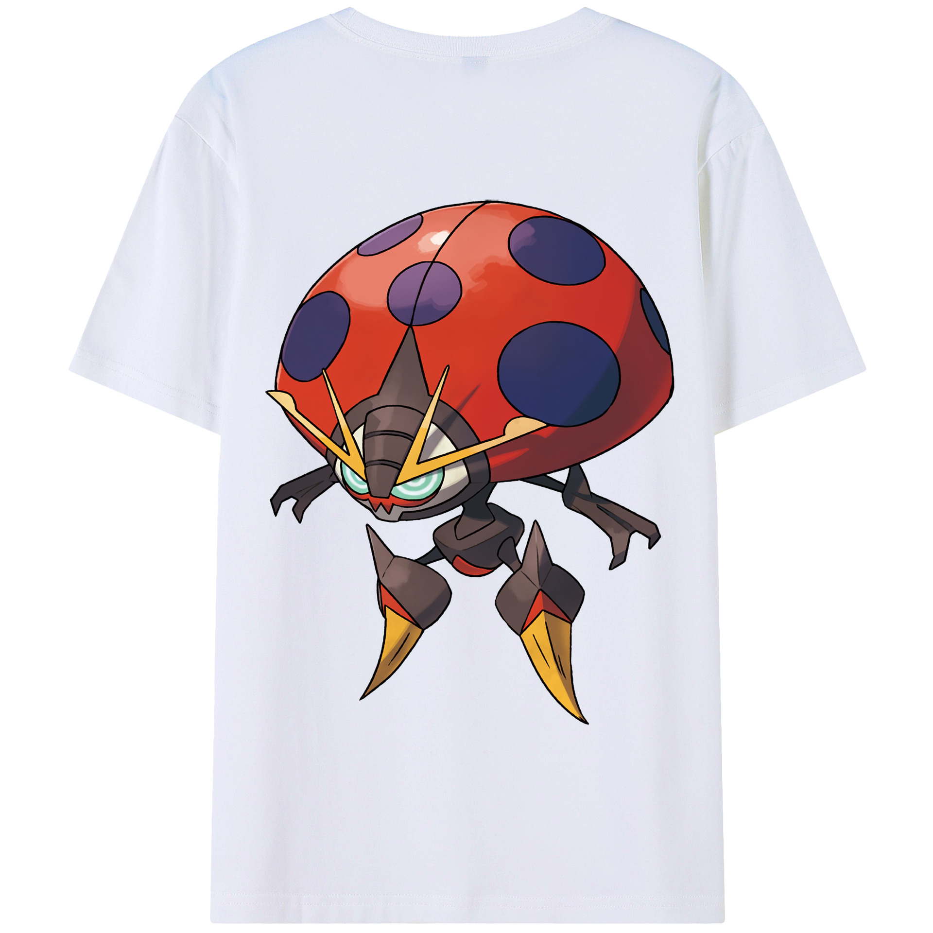 （画像用） ポケットモンスター Pokémon 綿100％半袖Tシャツ（背面プリント）