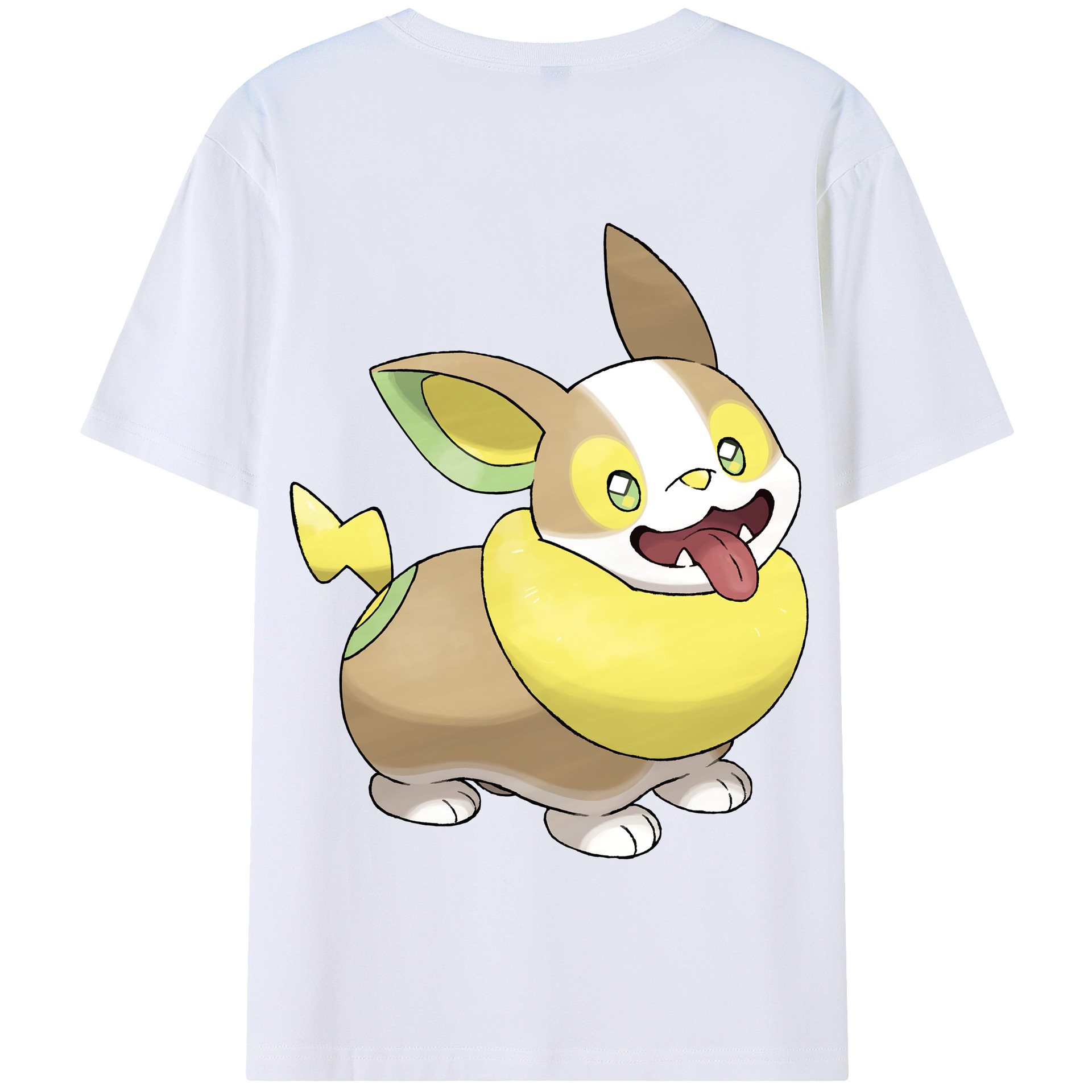 （画像用） ポケットモンスター Pokémon 綿100％半袖Tシャツ（背面プリント）