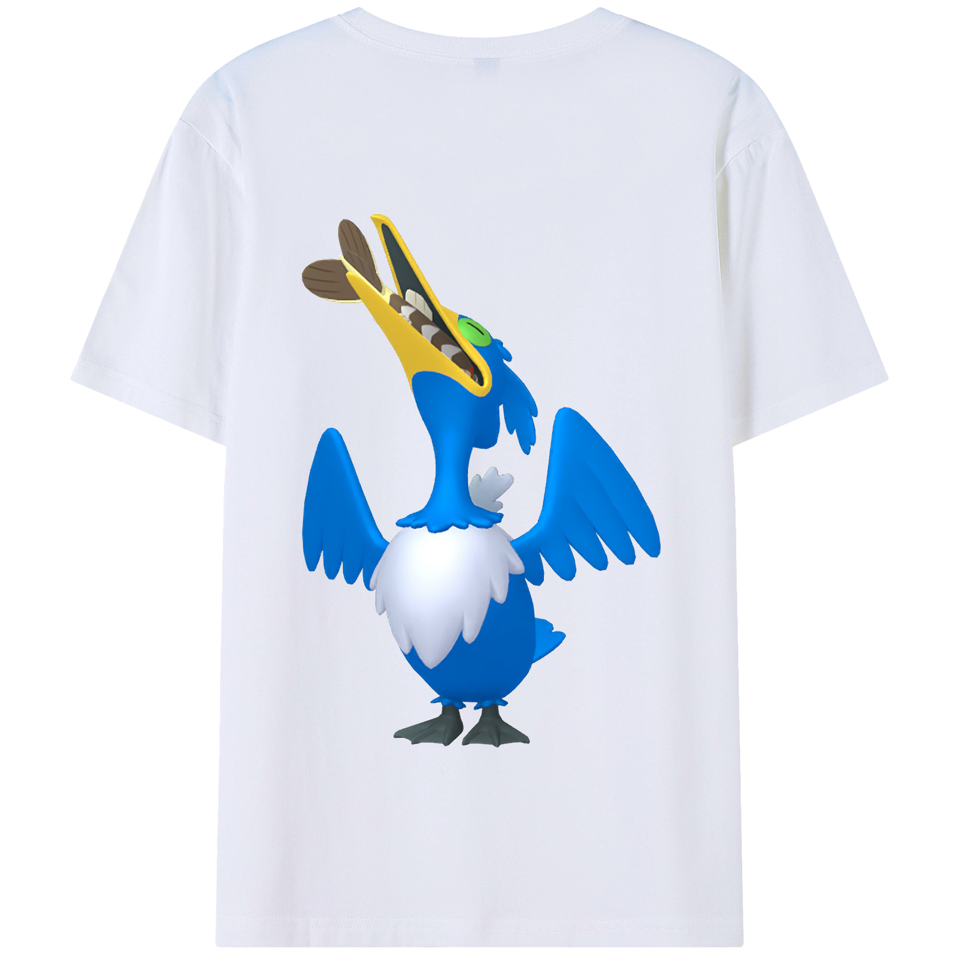 （画像用） ポケットモンスター Pokémon 綿100％半袖Tシャツ（背面プリント）