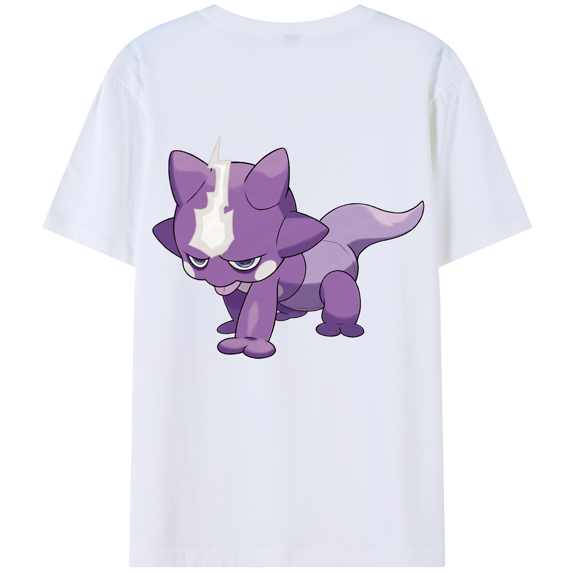 （画像用） ポケットモンスター Pokémon 綿100％半袖Tシャツ（背面プリント）