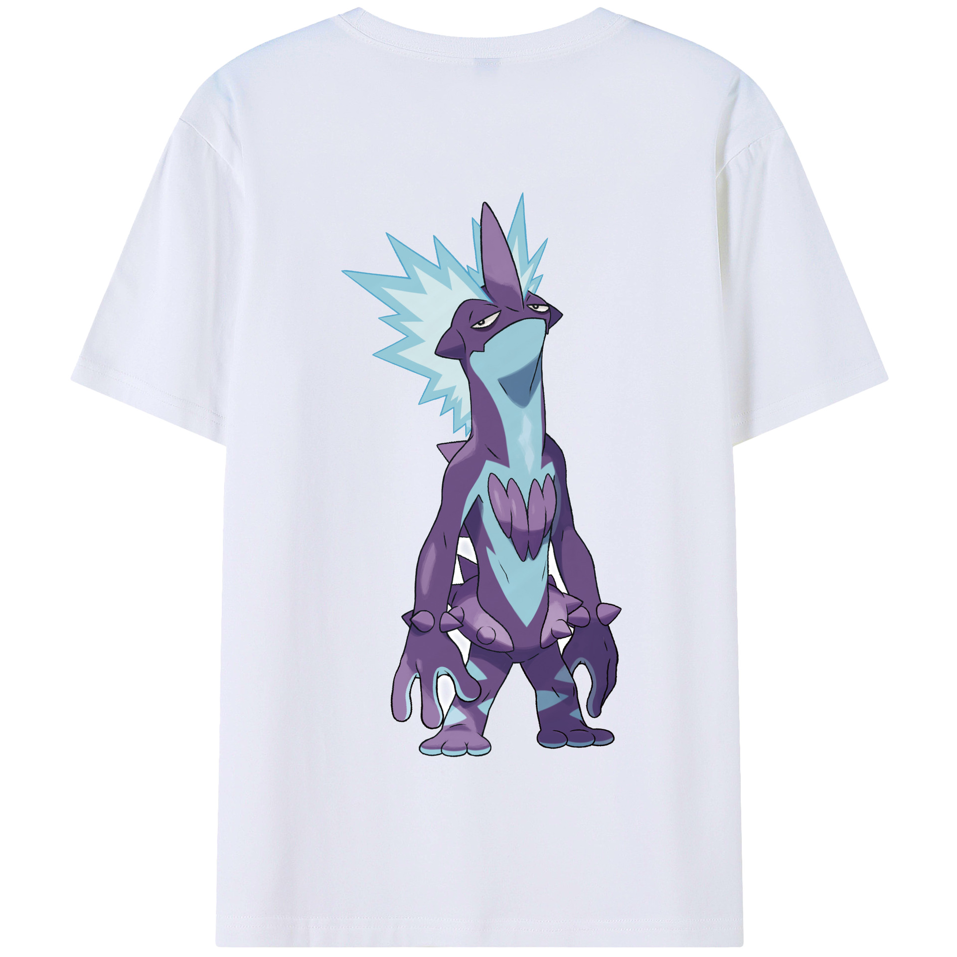 （画像用） ポケットモンスター Pokémon 綿100％半袖Tシャツ（背面プリント）