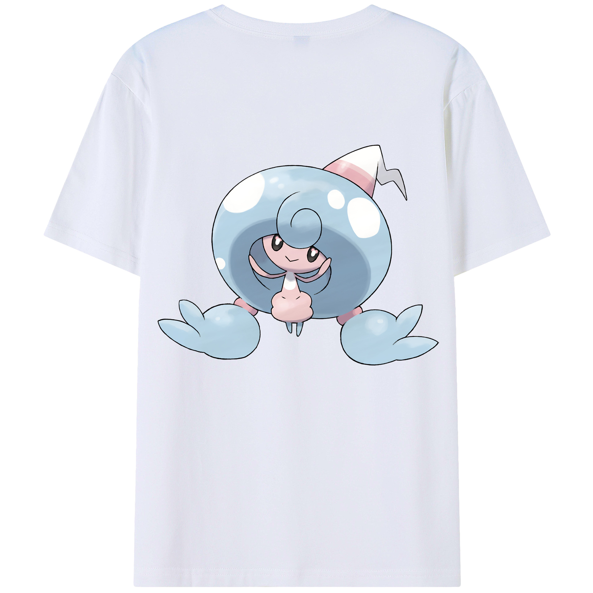 （画像用） ポケットモンスター Pokémon 綿100％半袖Tシャツ（背面プリント）