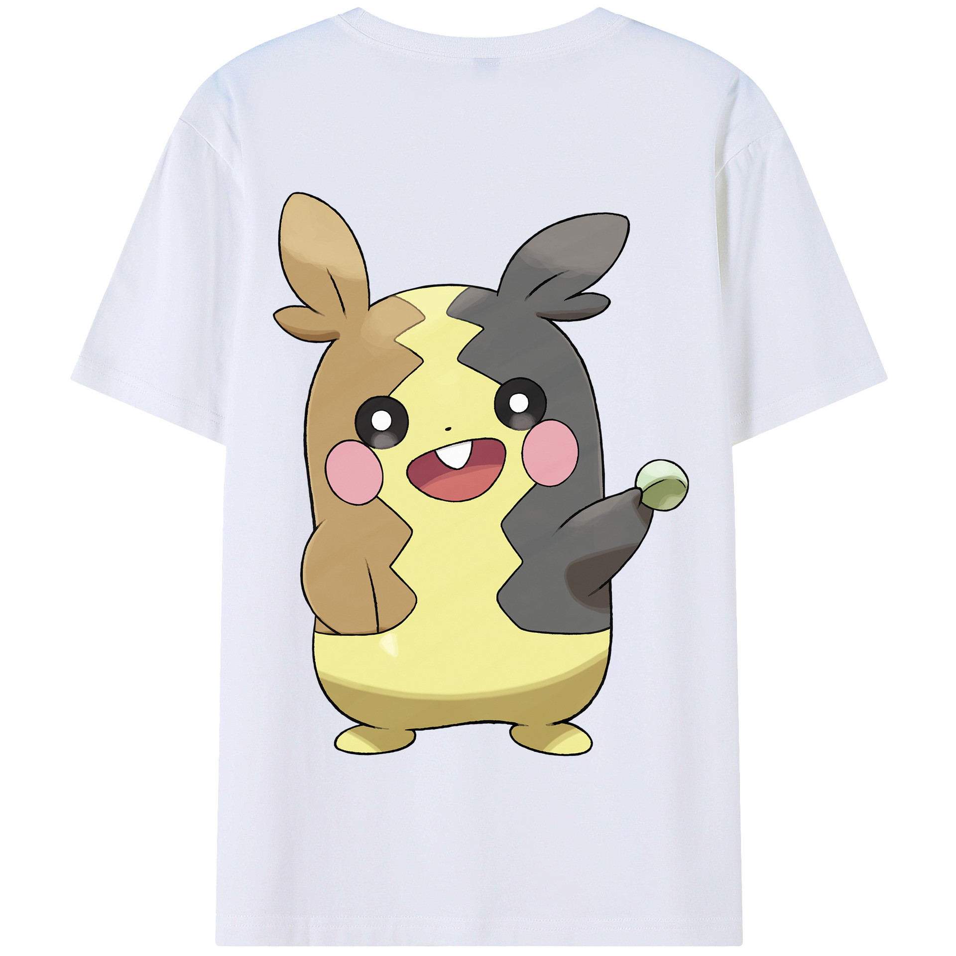 （画像用） ポケットモンスター Pokémon 綿100％半袖Tシャツ（背面プリント）