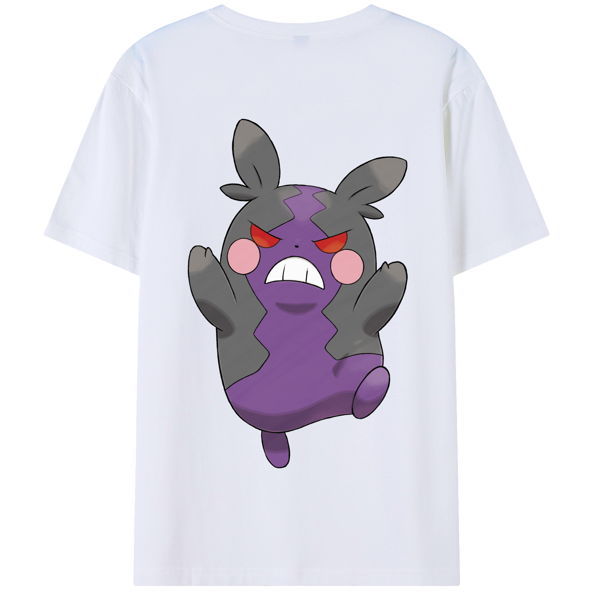 （画像用） ポケットモンスター Pokémon 綿100％半袖Tシャツ（背面プリント）