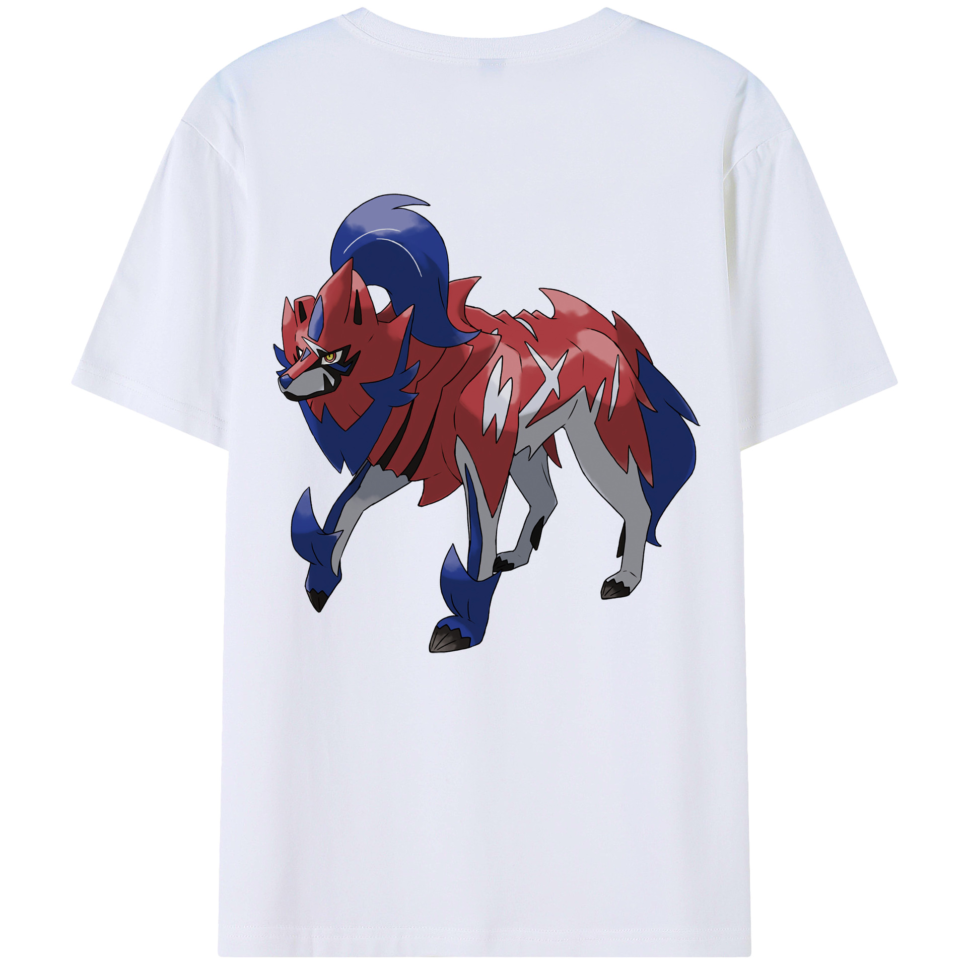 （画像用） ポケットモンスター Pokémon 綿100％半袖Tシャツ（背面プリント）